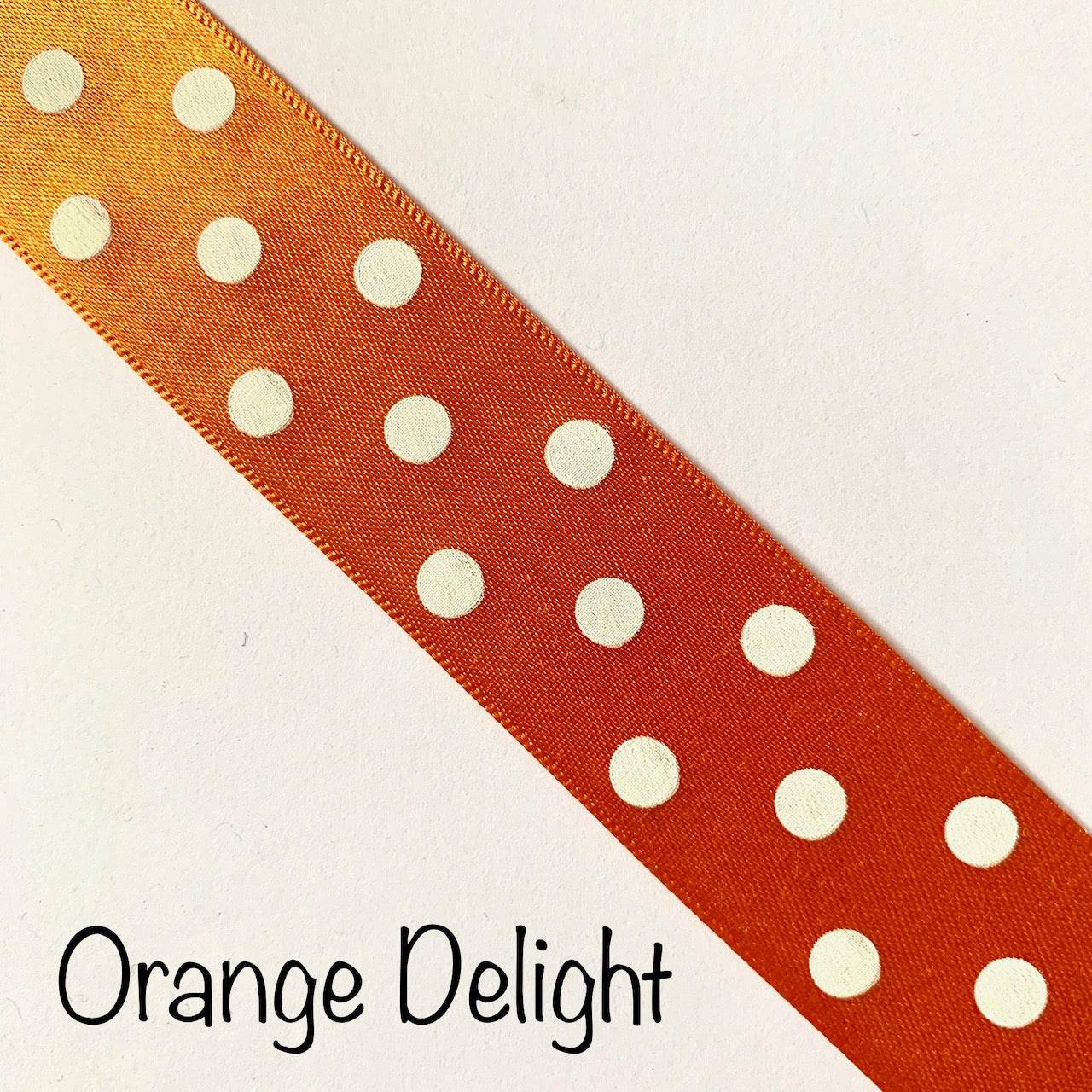 Berisfords Polka Dot Ribbon - 25mm EN71, REACH & Annex II Compliant