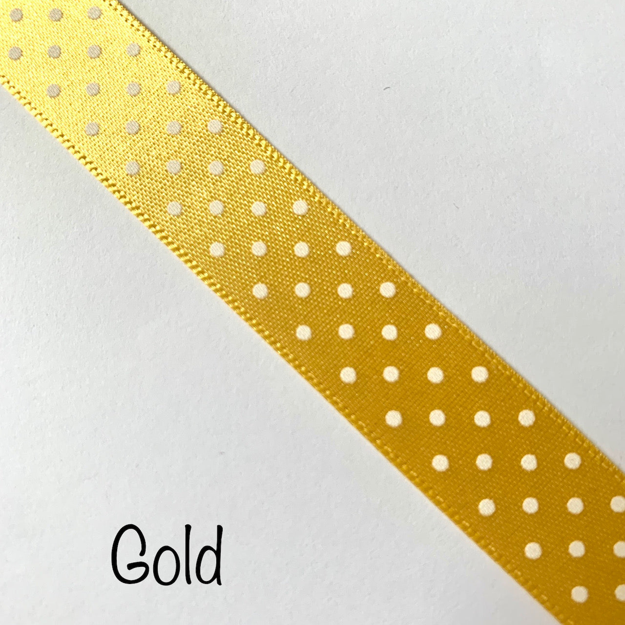 Berisfords Micro Dot Ribbon - 25mm EN71, REACH & Annex II Compliant