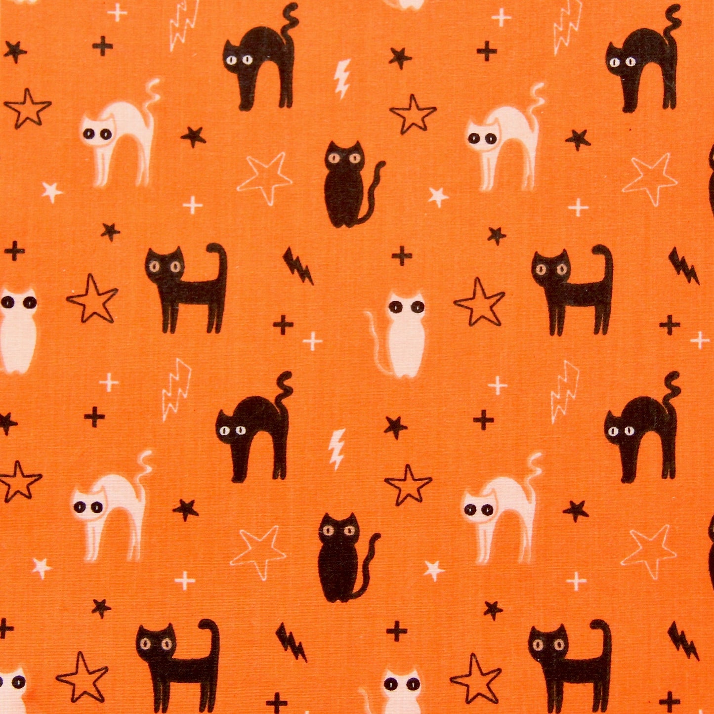 Halloween Fabric Felt Sheet - Halloween Cats