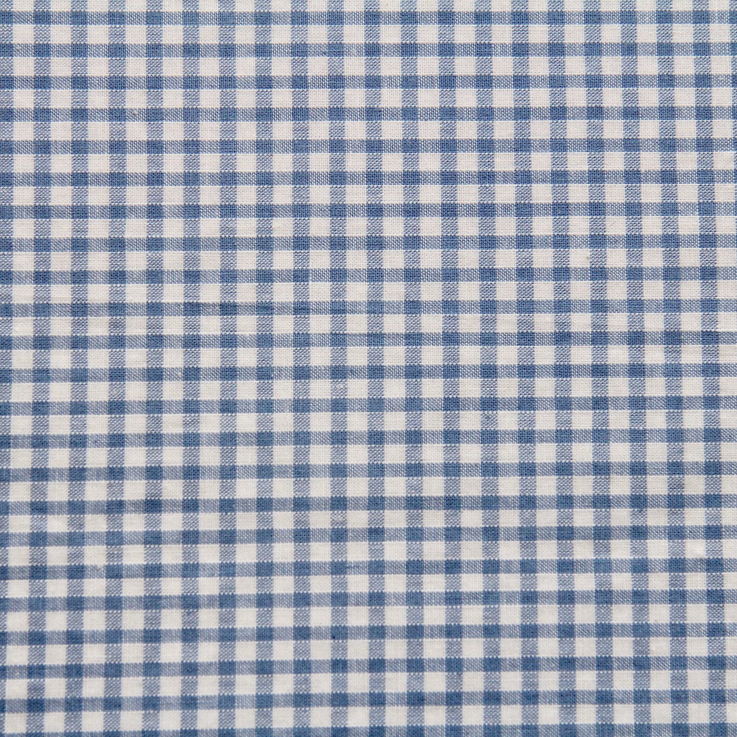 Light Blue Gingham School Scrunchie Fabric FQ