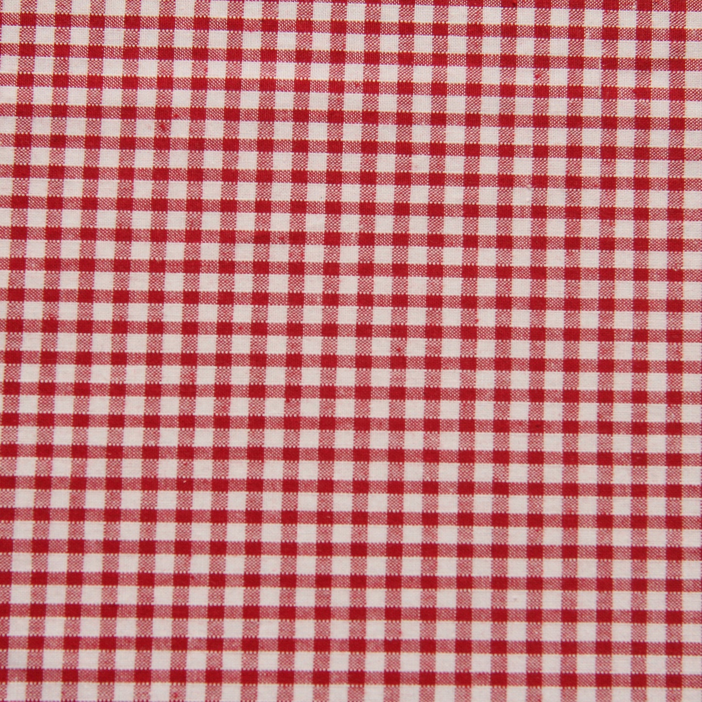 Red Gingham School Scrunchie Fabric FQ