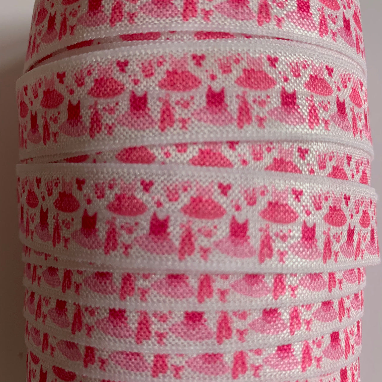 Fold Over Elastic - Dancers (2 metres)