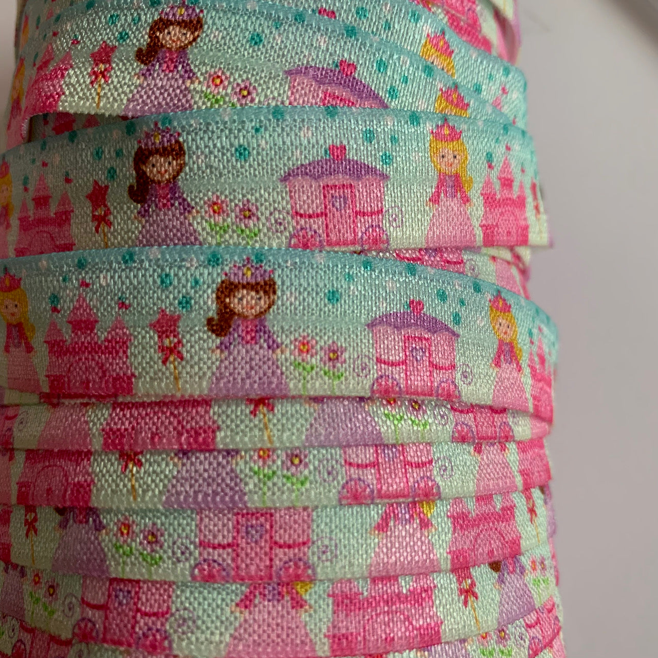 Fold Over Elastic -The Princess Collection (2 metre lengths)