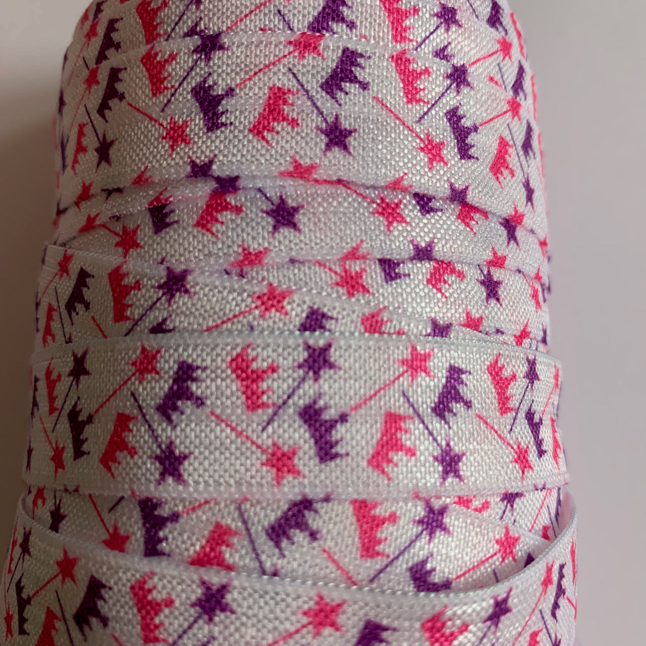 Fold Over Elastic -The Princess Collection (2 metre lengths)