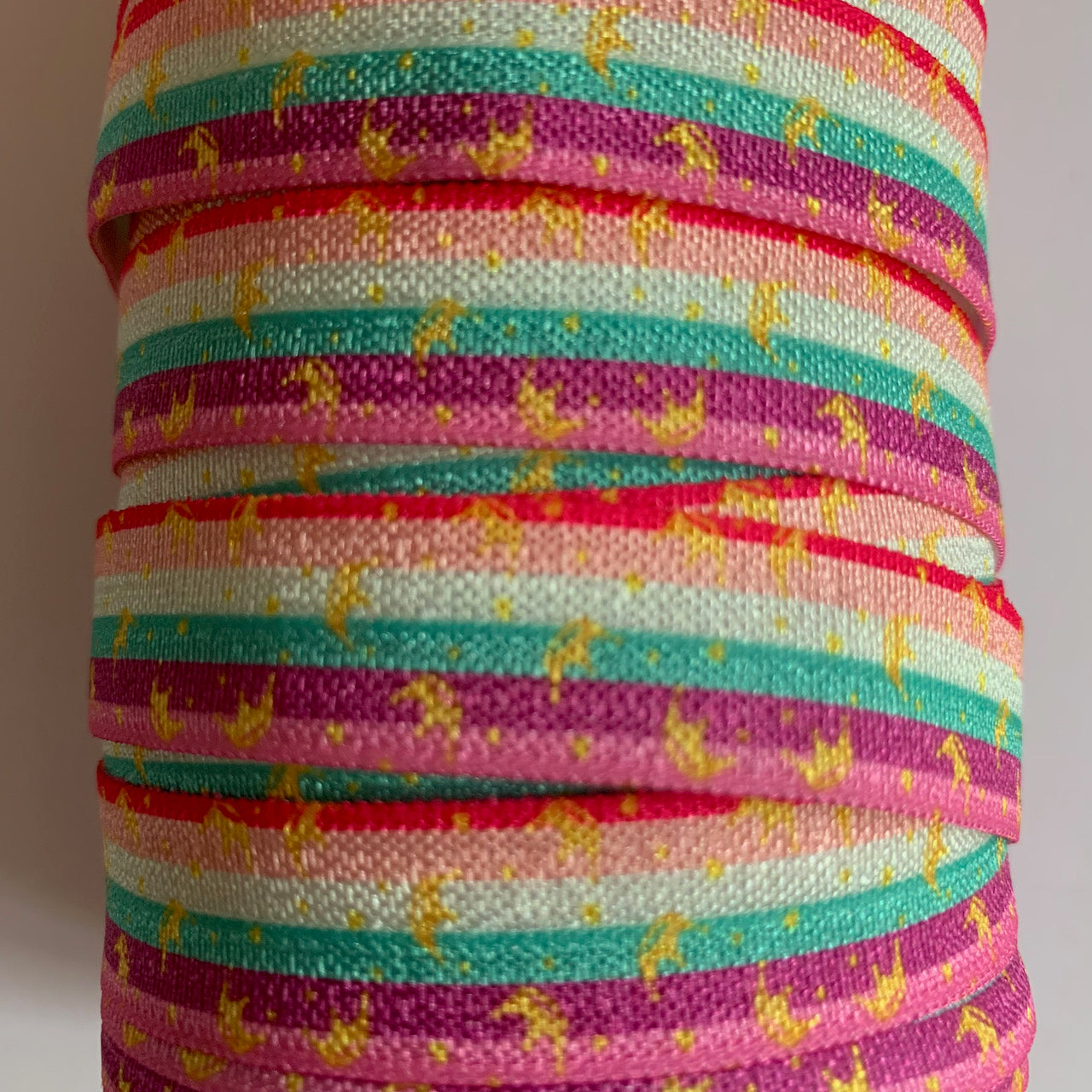 Fold Over Elastic -The Princess Collection (2 metre lengths)