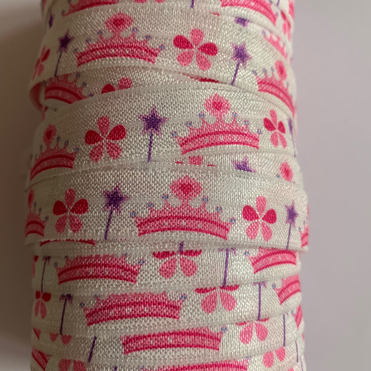 Fold Over Elastic -The Princess Collection (2 metre lengths)