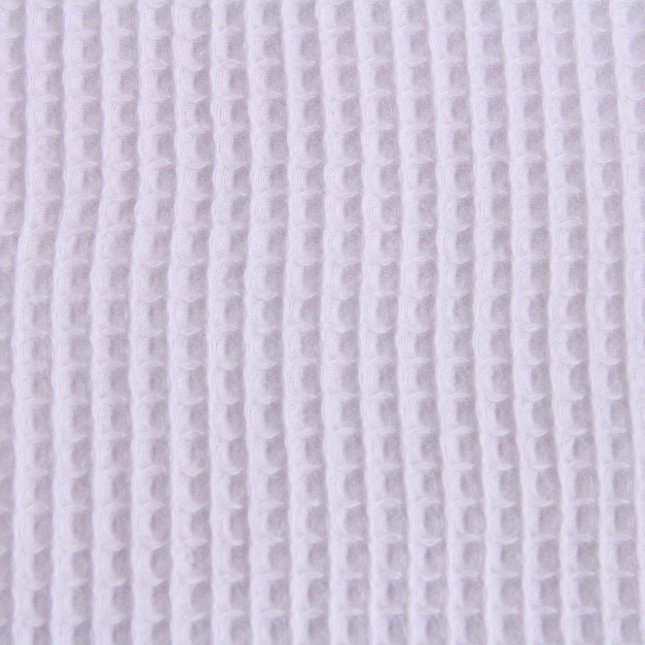 Cotton Waffle - White
