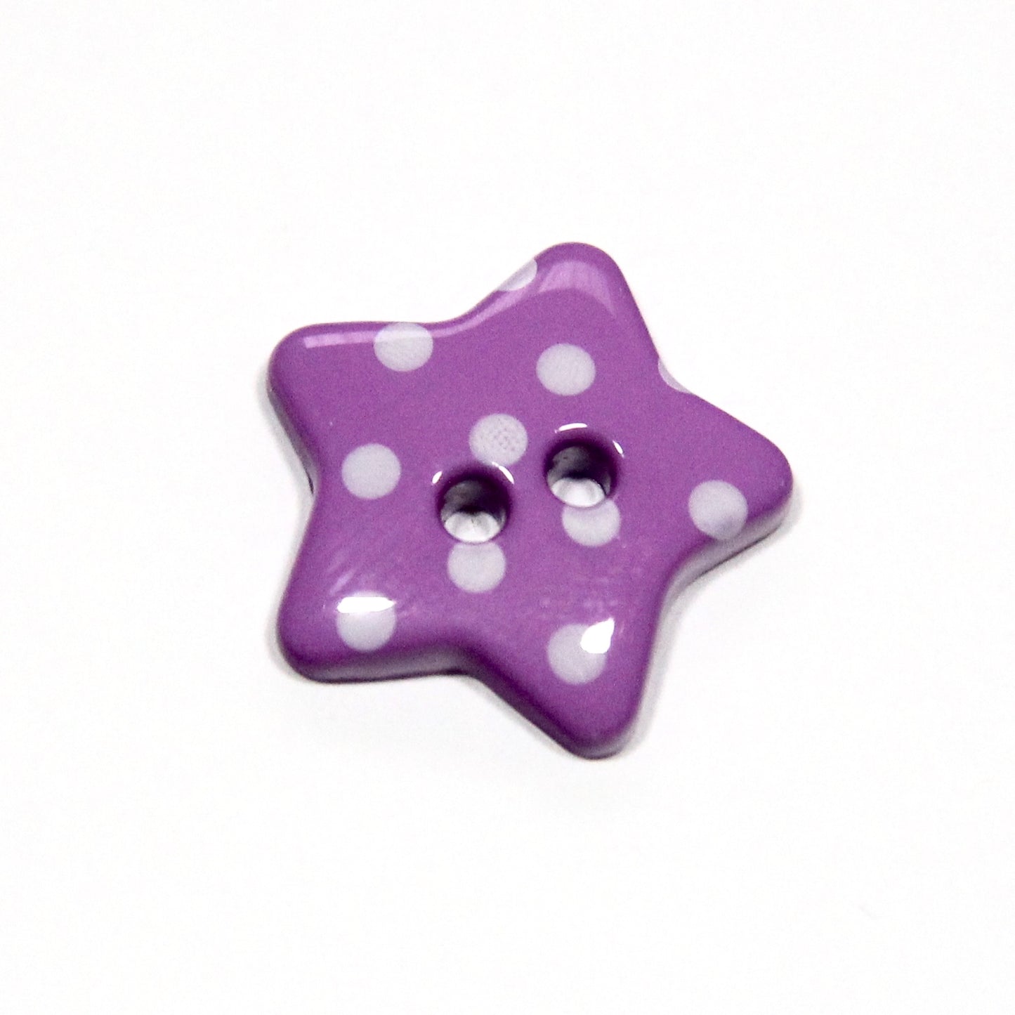 Fine Style Polka Dot Star Buttons