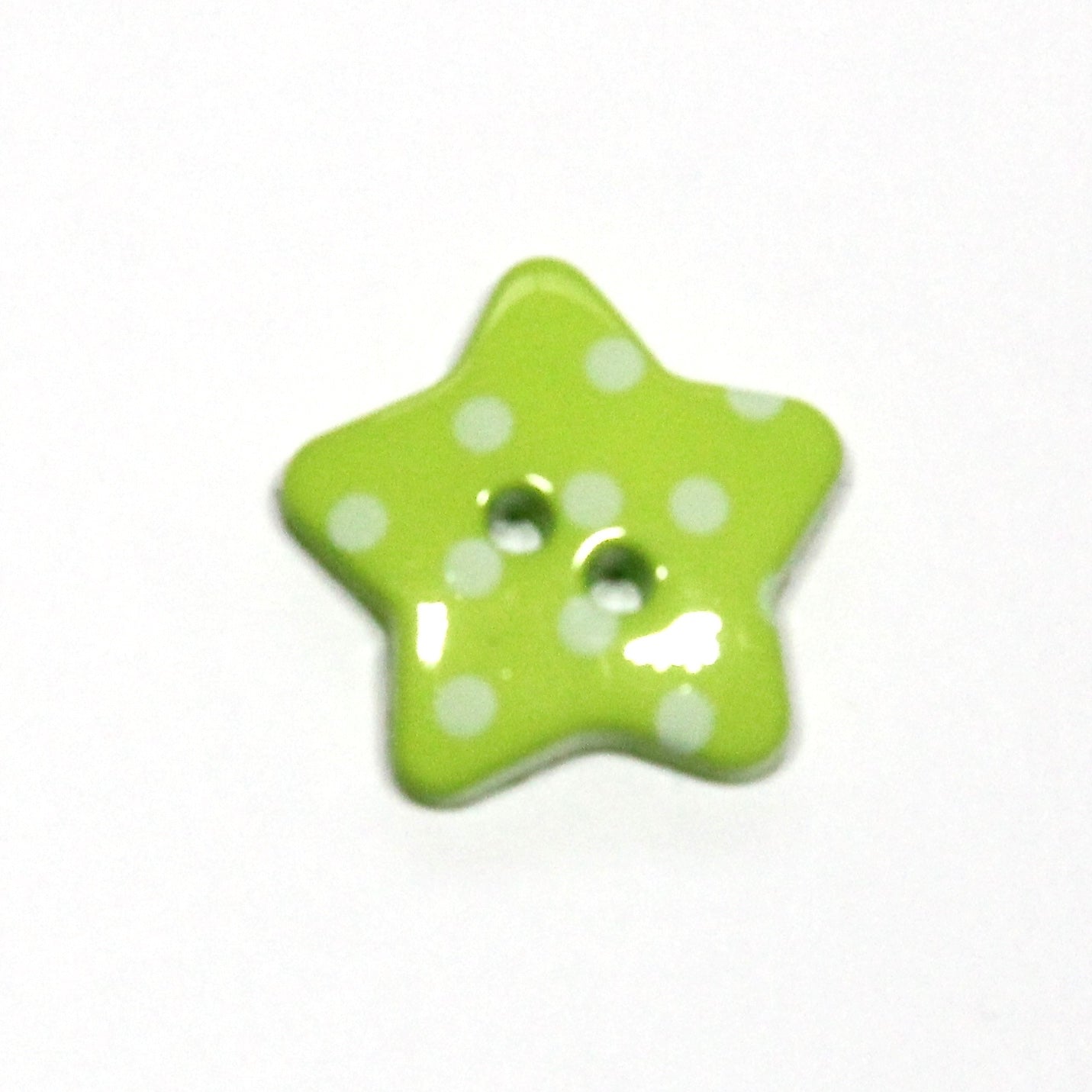 Fine Style Polka Dot Star Buttons