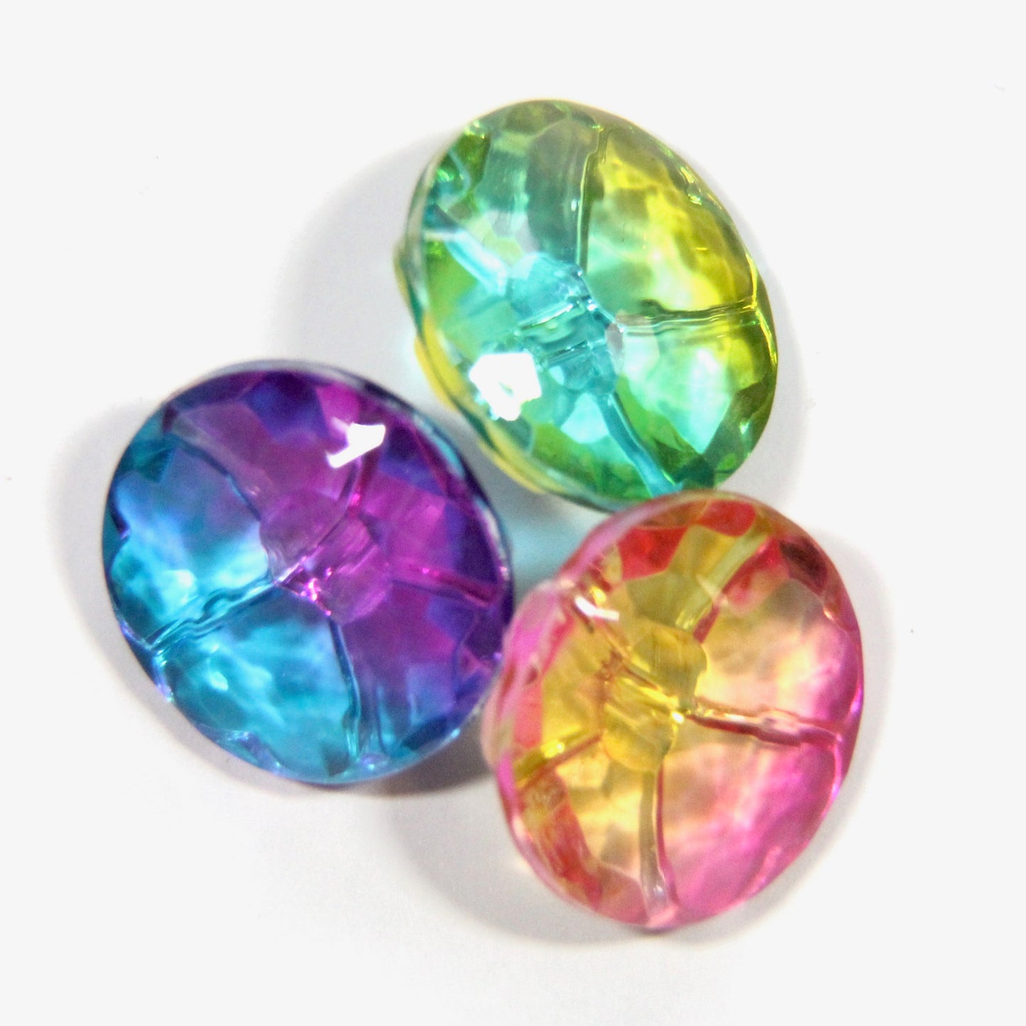 Fine Style Rainbow Buttons
