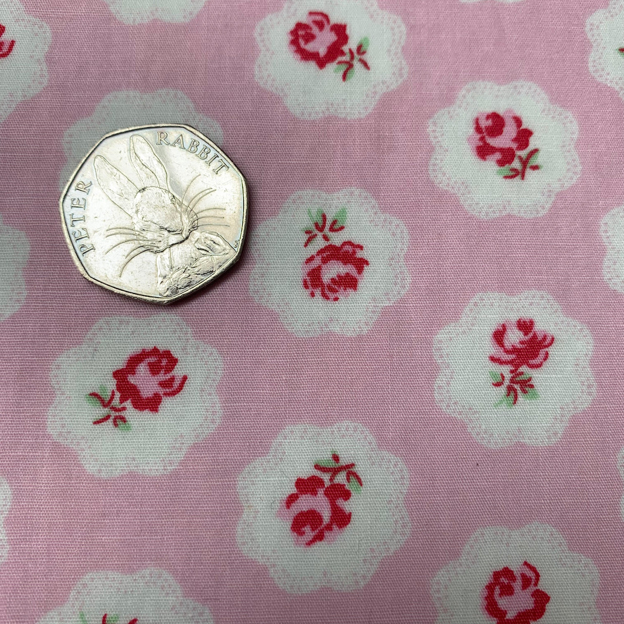 Fabric Felt Sheet - Vintage Rose