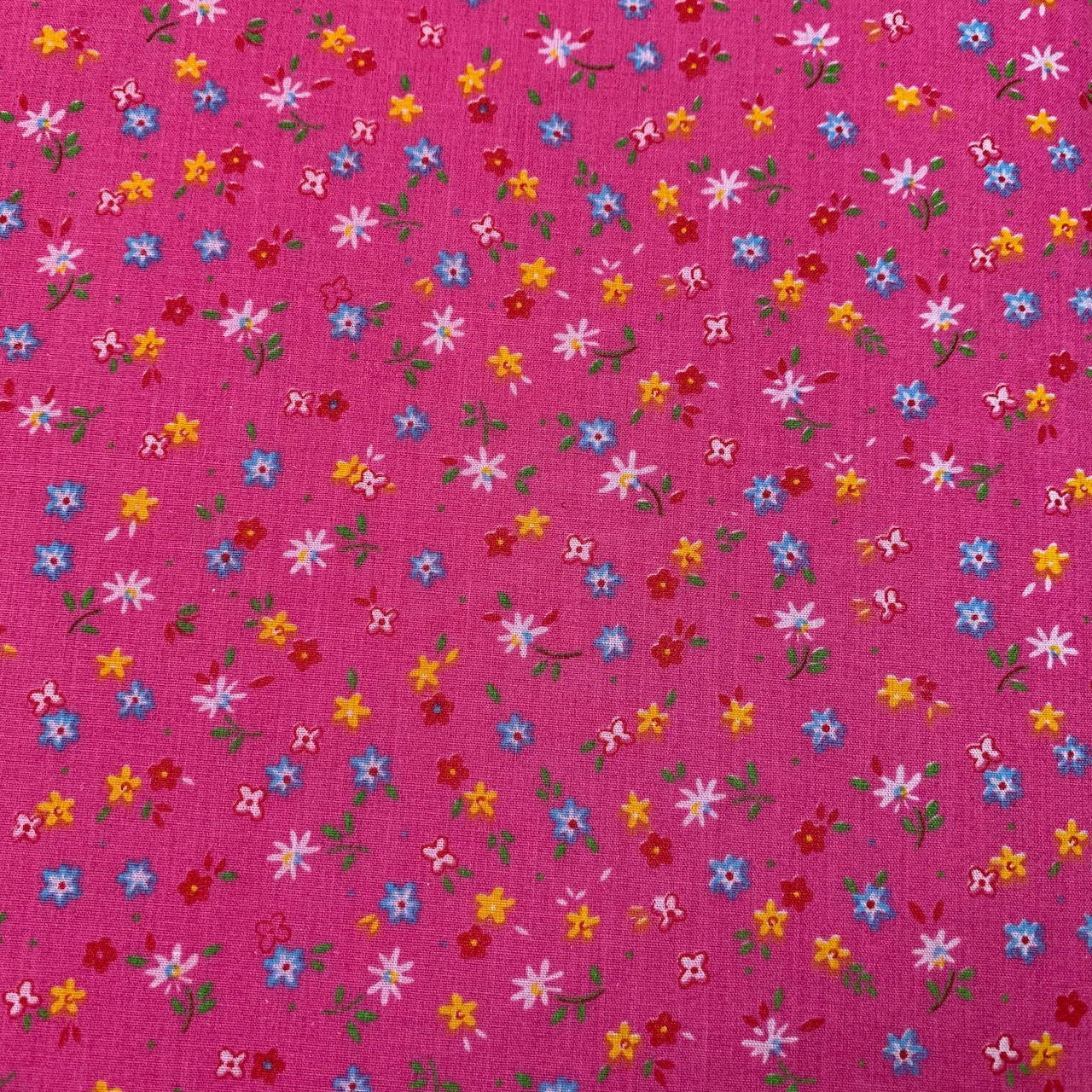 Fabric Felt Sheet - Pink Floral