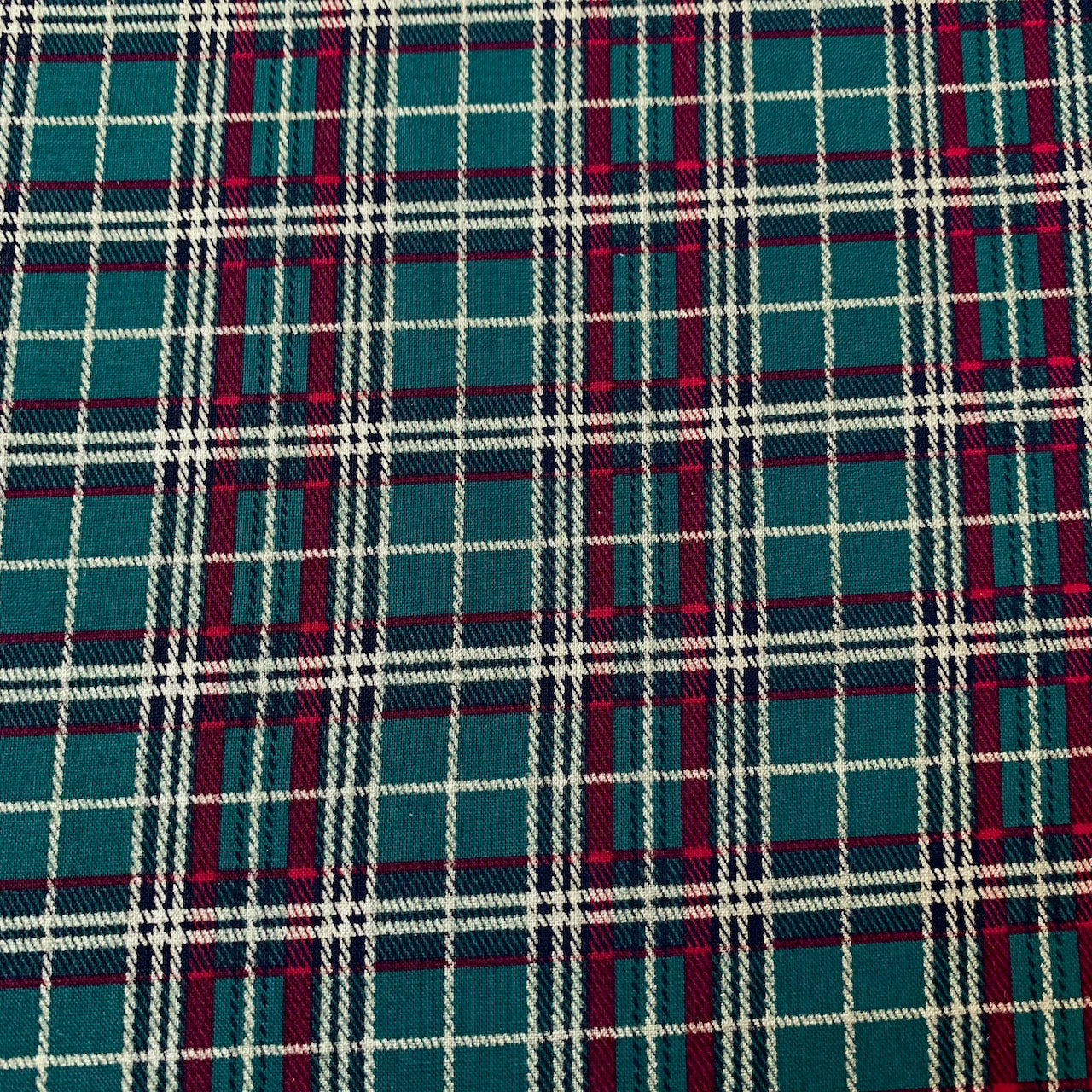 Fabric Felt - Christmas Tartan