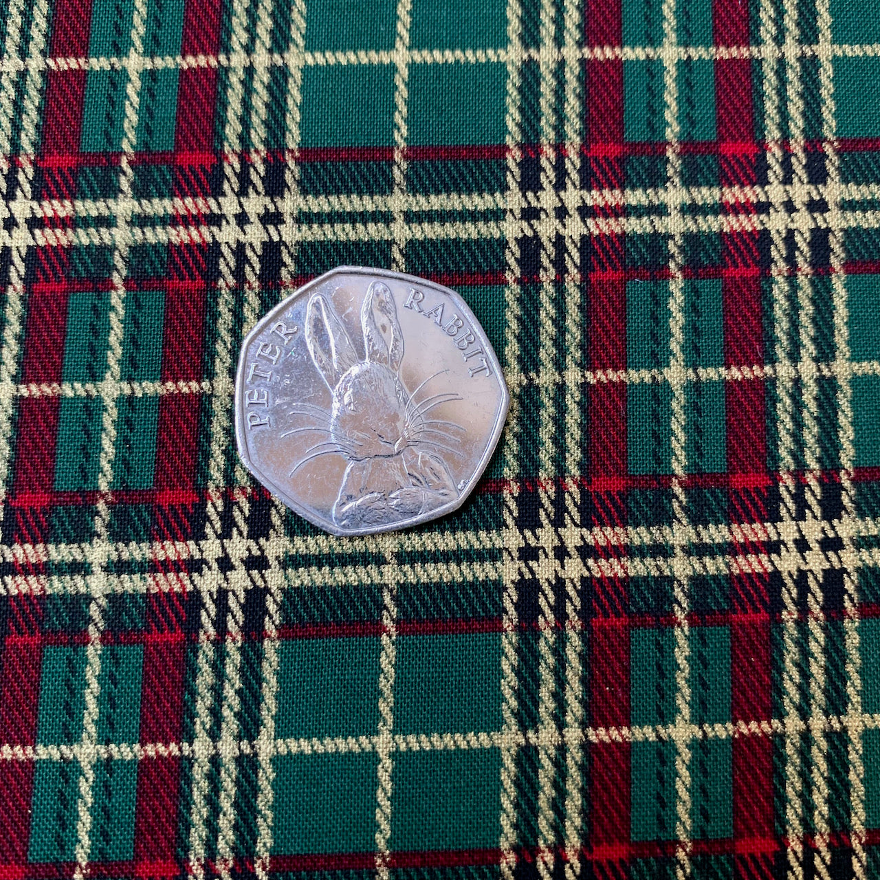 Fabric Felt - Christmas Tartan
