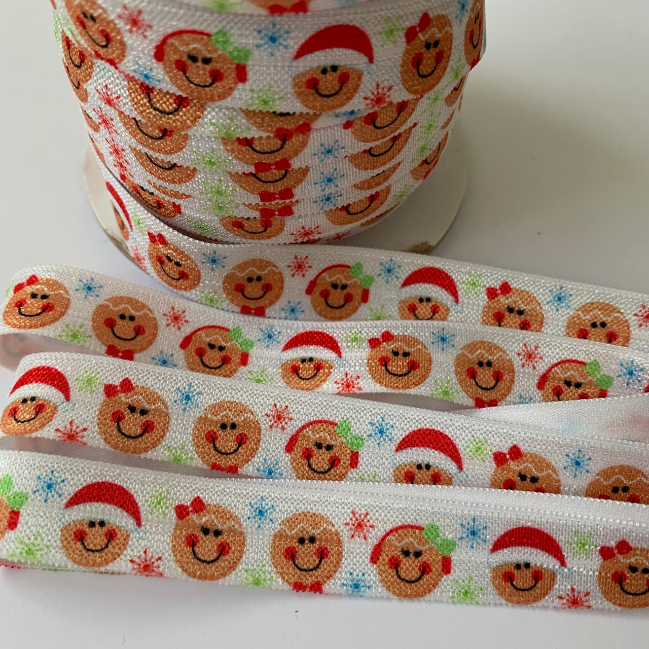 Fold Over Elastic - Christmas Collection (2 metre lengths)