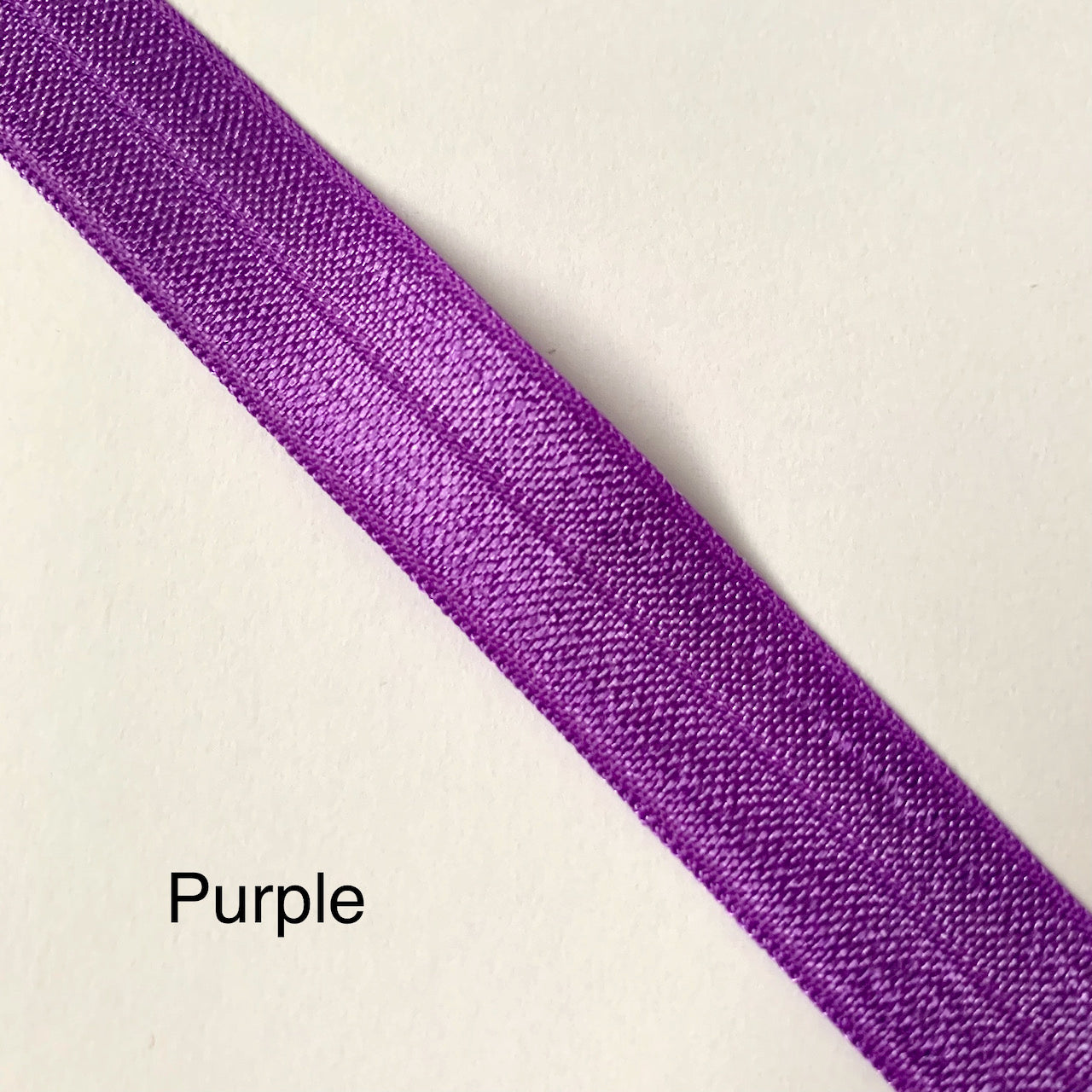 Fold Over Elastic - Plain Pearlescent (2 metre lengths)