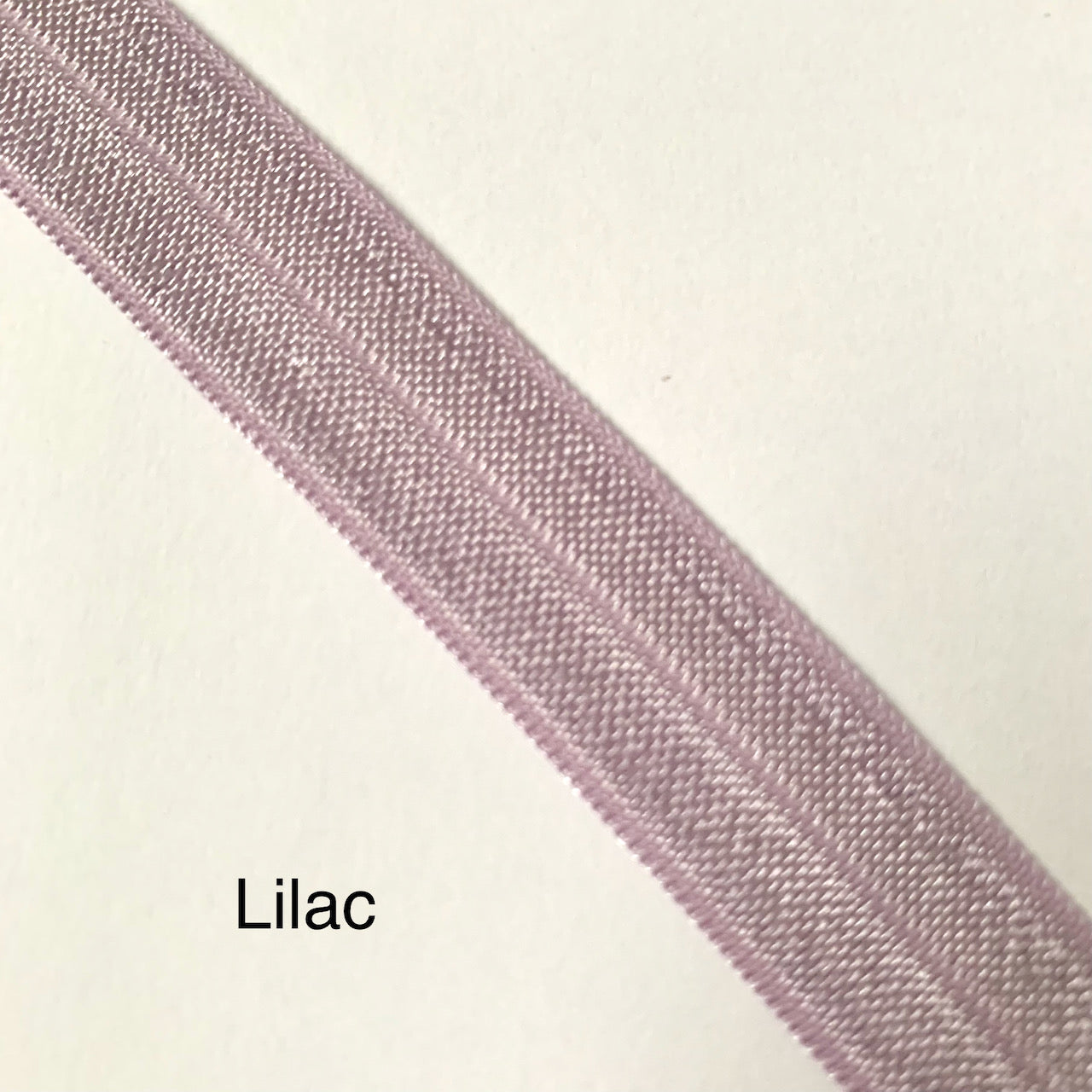 Fold Over Elastic - Plain Pearlescent (2 metre lengths)
