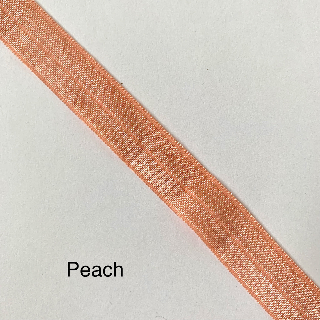Fold Over Elastic - Plain Pearlescent (2 metre lengths)