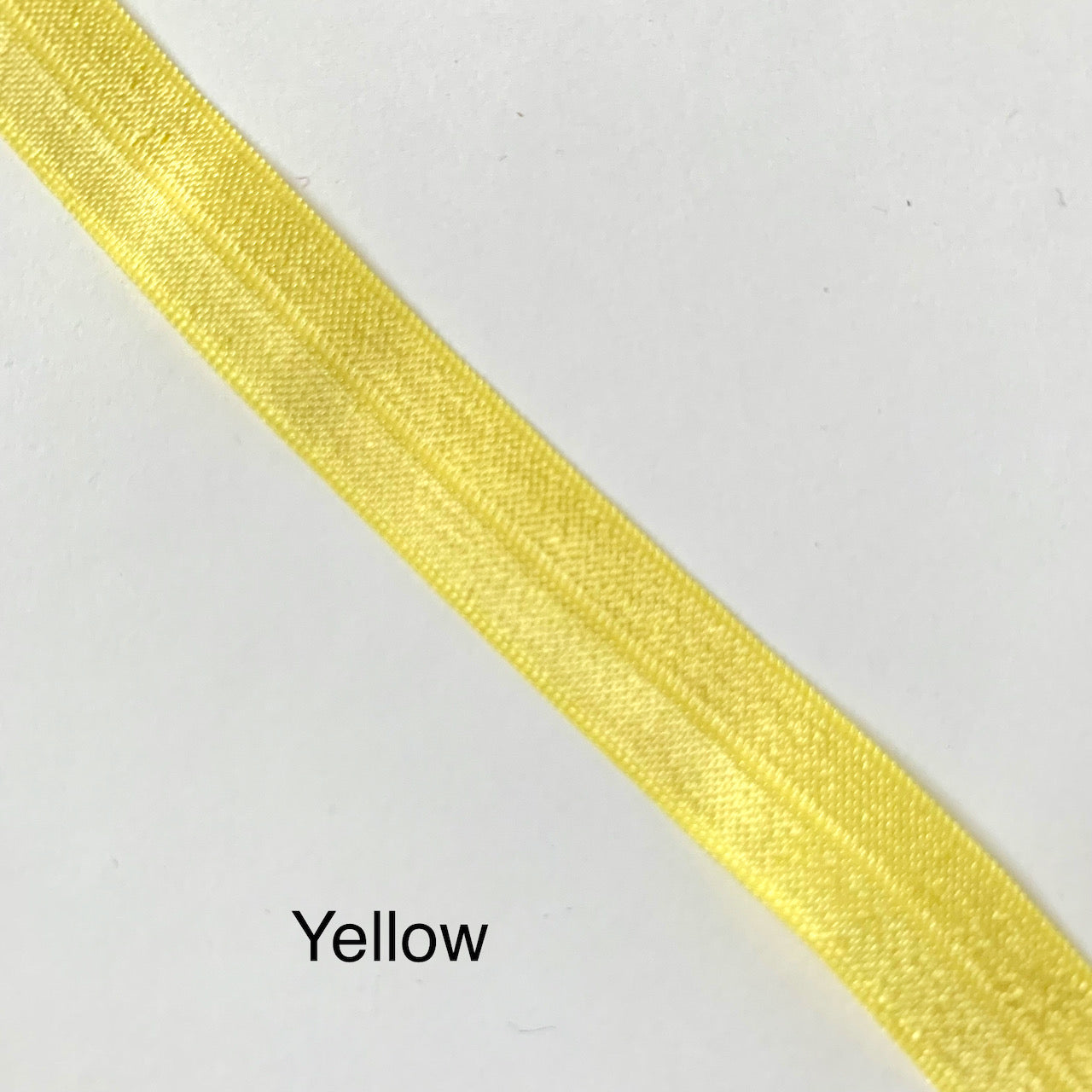 Fold Over Elastic - Plain Pearlescent (2 metre lengths)