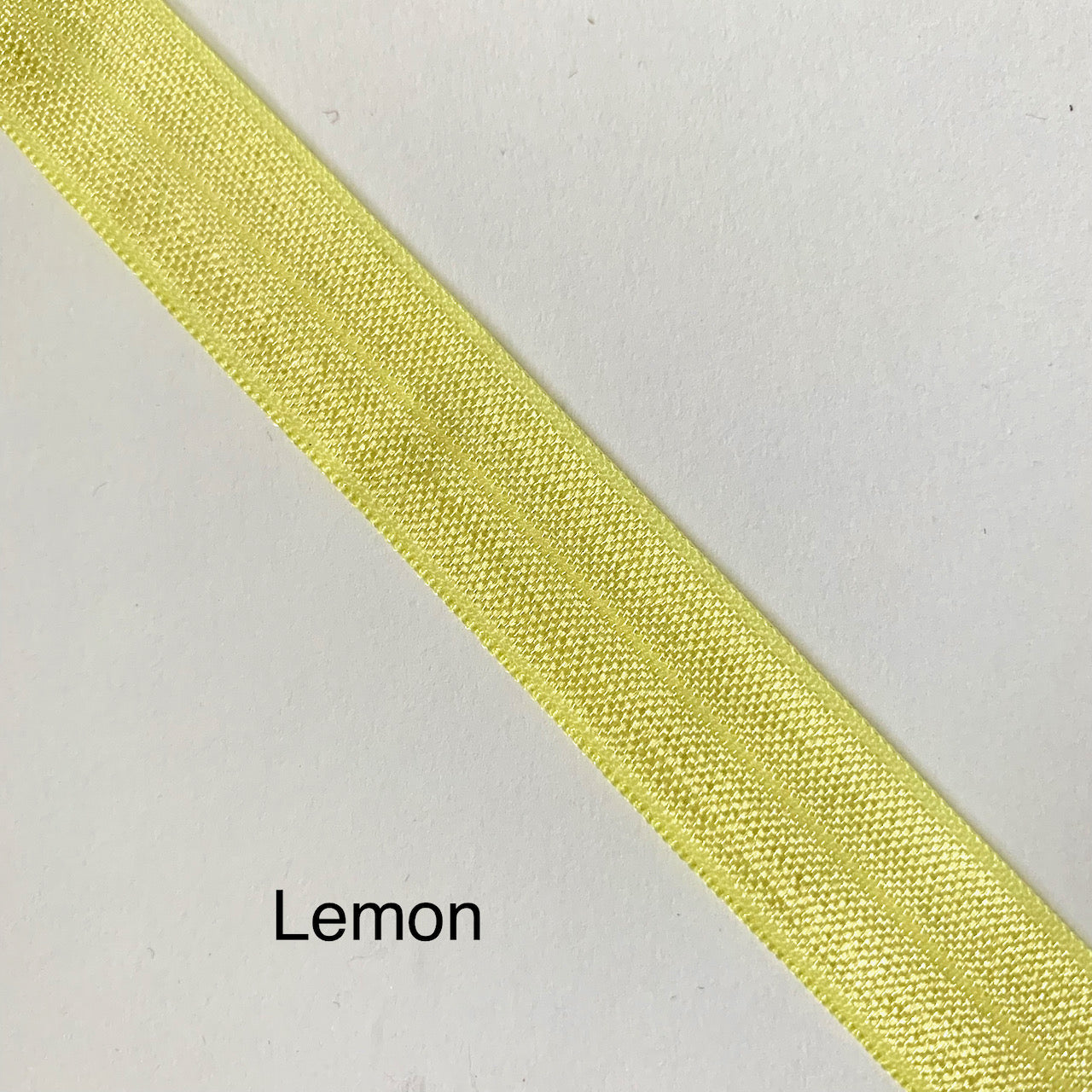 Fold Over Elastic - Plain Pearlescent (2 metre lengths)