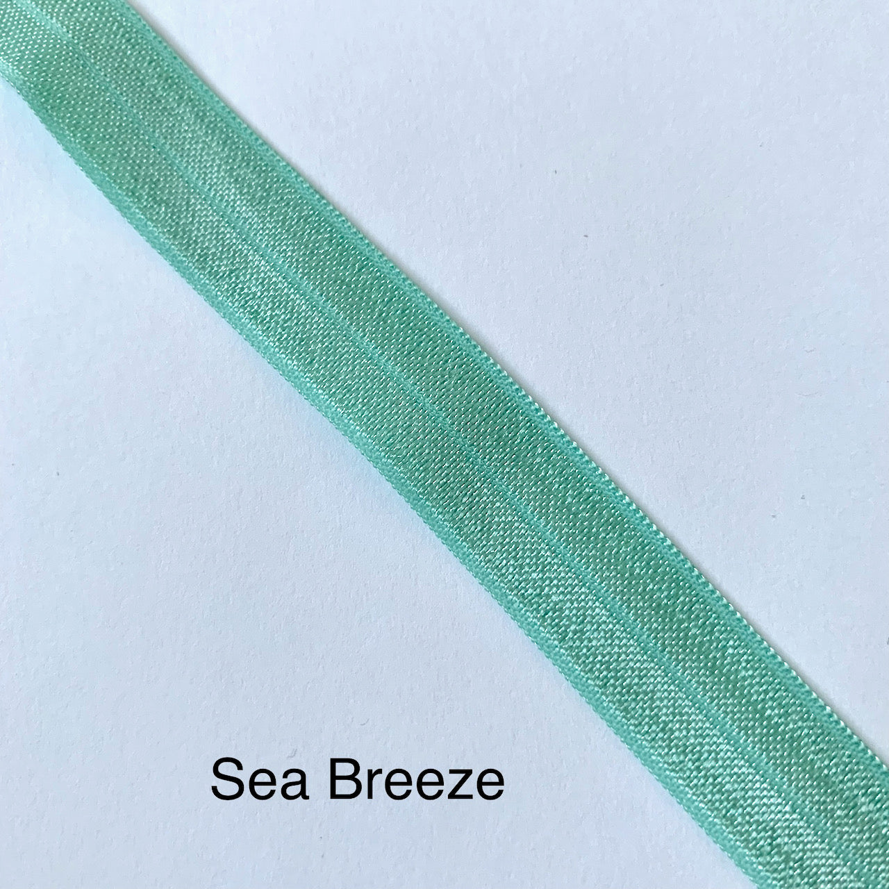 Fold Over Elastic - Plain Pearlescent (2 metre lengths)