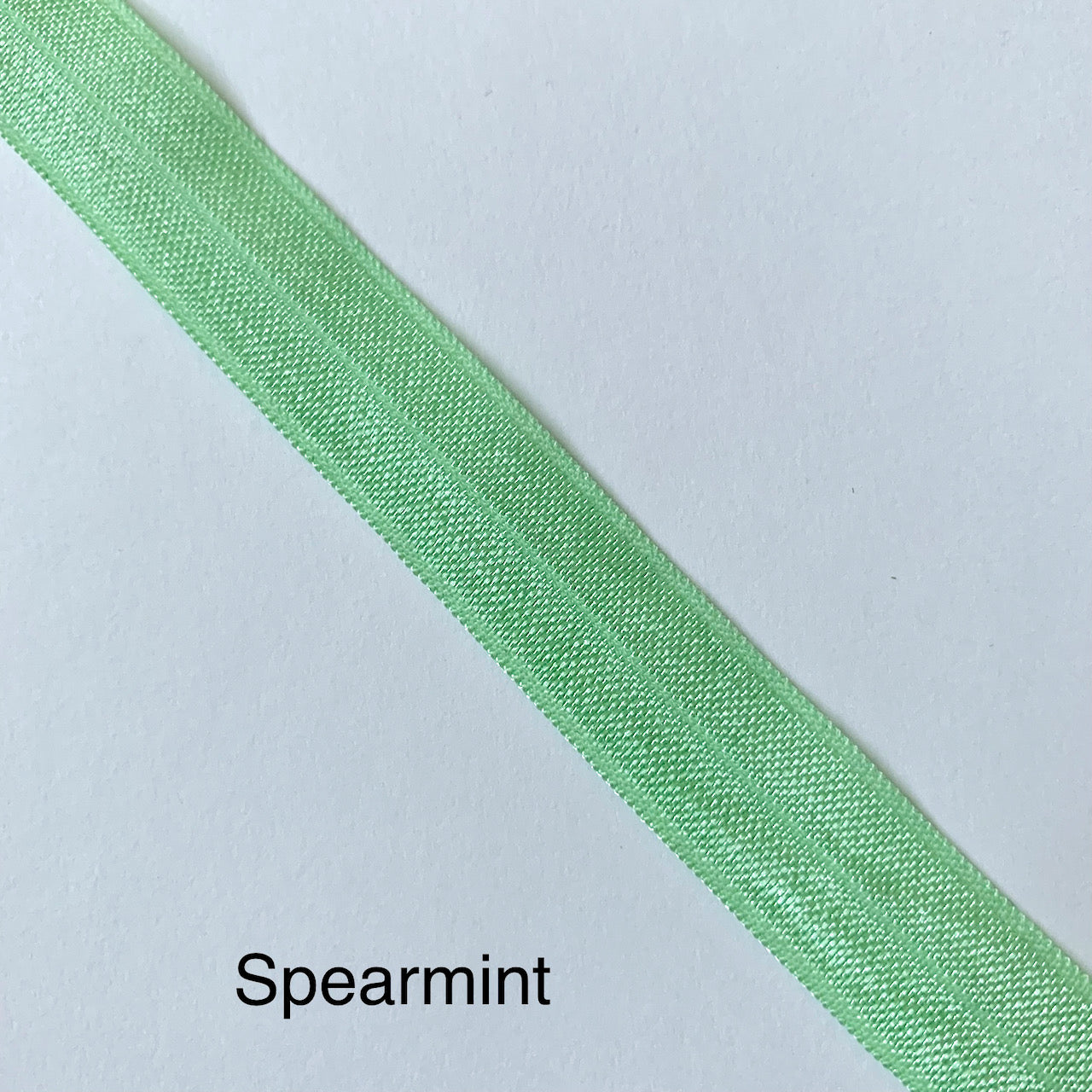Fold Over Elastic - Plain Pearlescent (2 metre lengths)