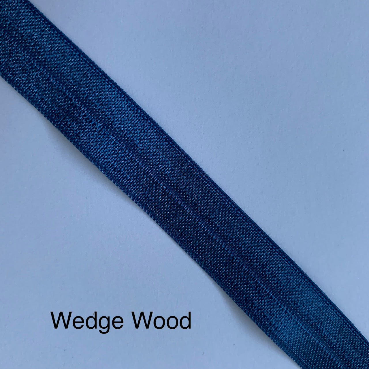 Fold Over Elastic - Plain Pearlescent (2 metre lengths)