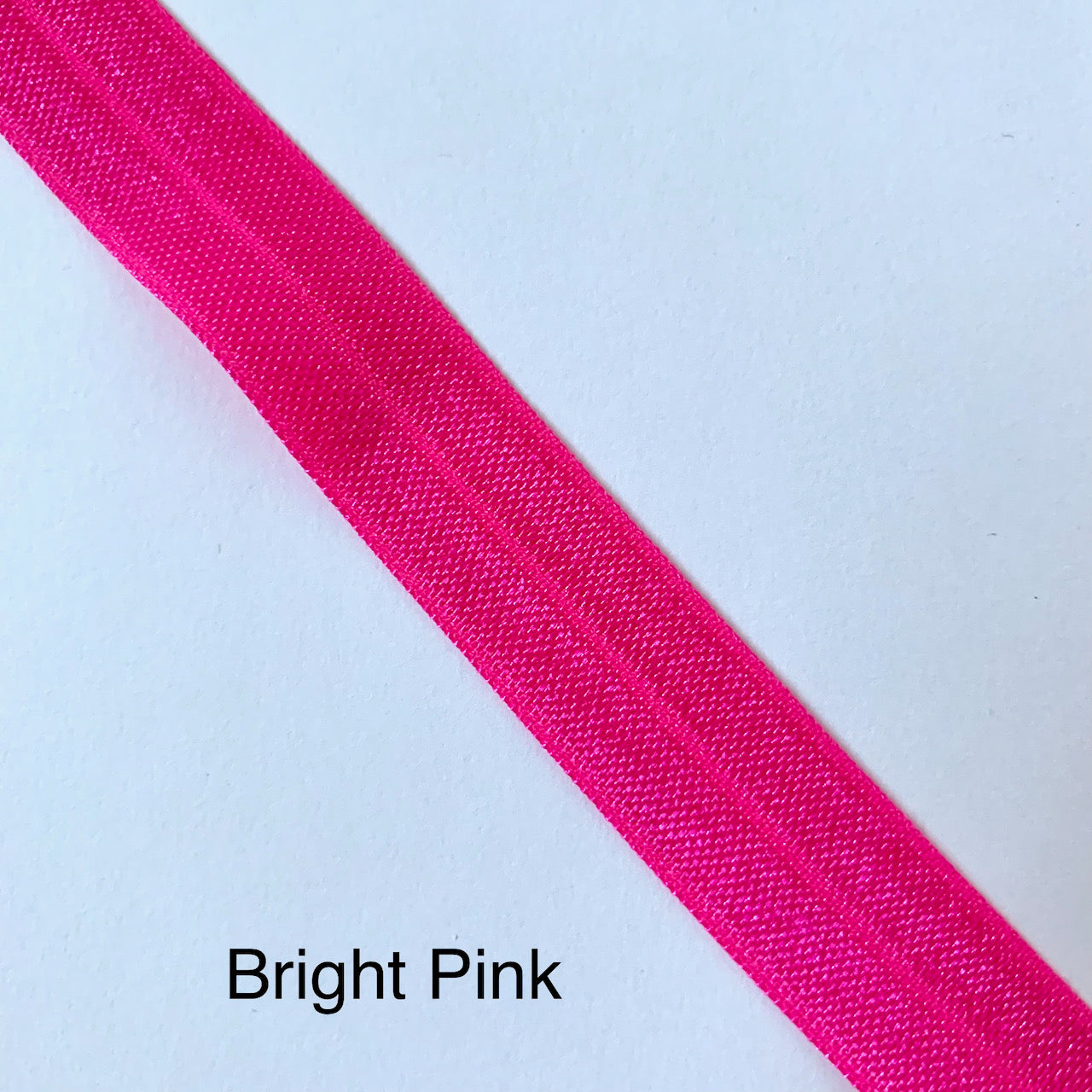 Fold Over Elastic - Plain Pearlescent (2 metre lengths)
