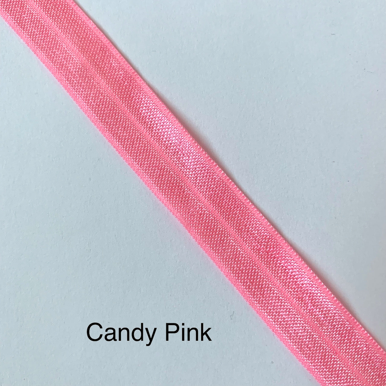 Fold Over Elastic - Plain Pearlescent (2 metre lengths)