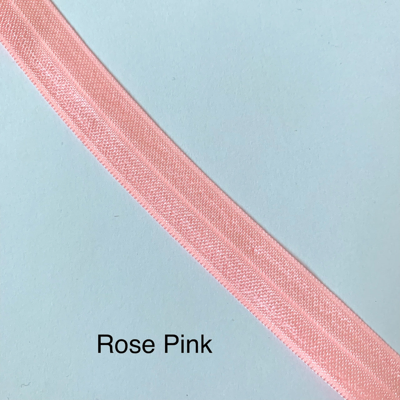 Fold Over Elastic - Plain Pearlescent (2 metre lengths)