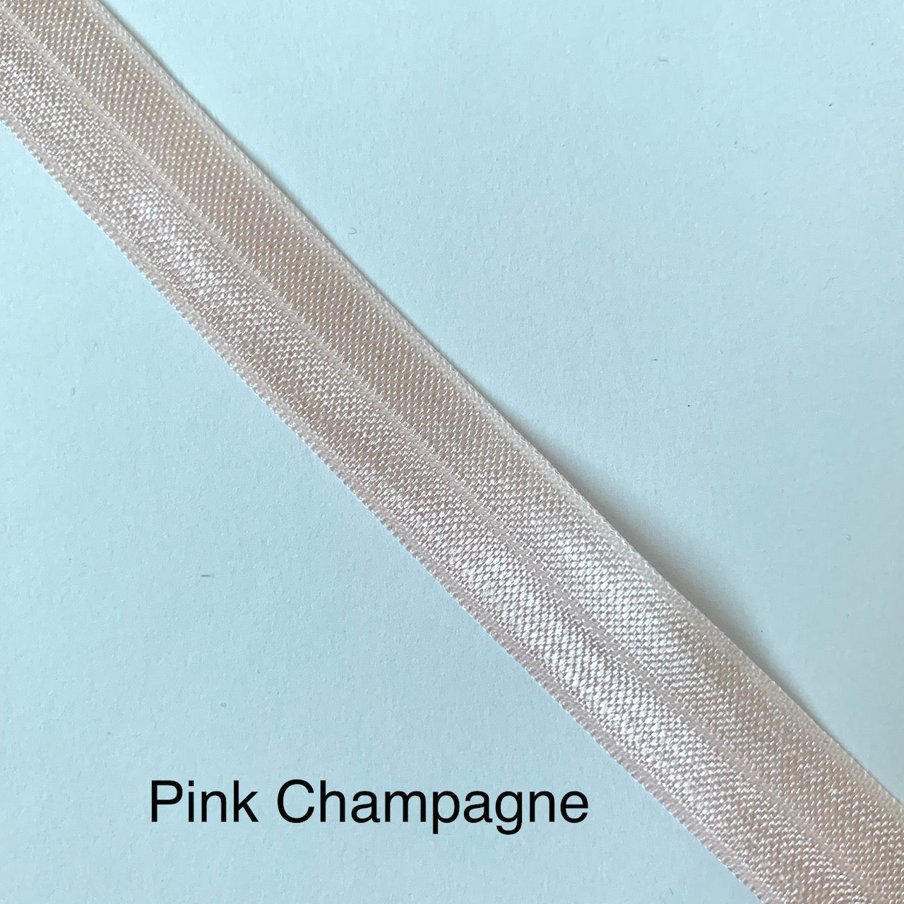 Fold Over Elastic - Plain Pearlescent (2 metre lengths)