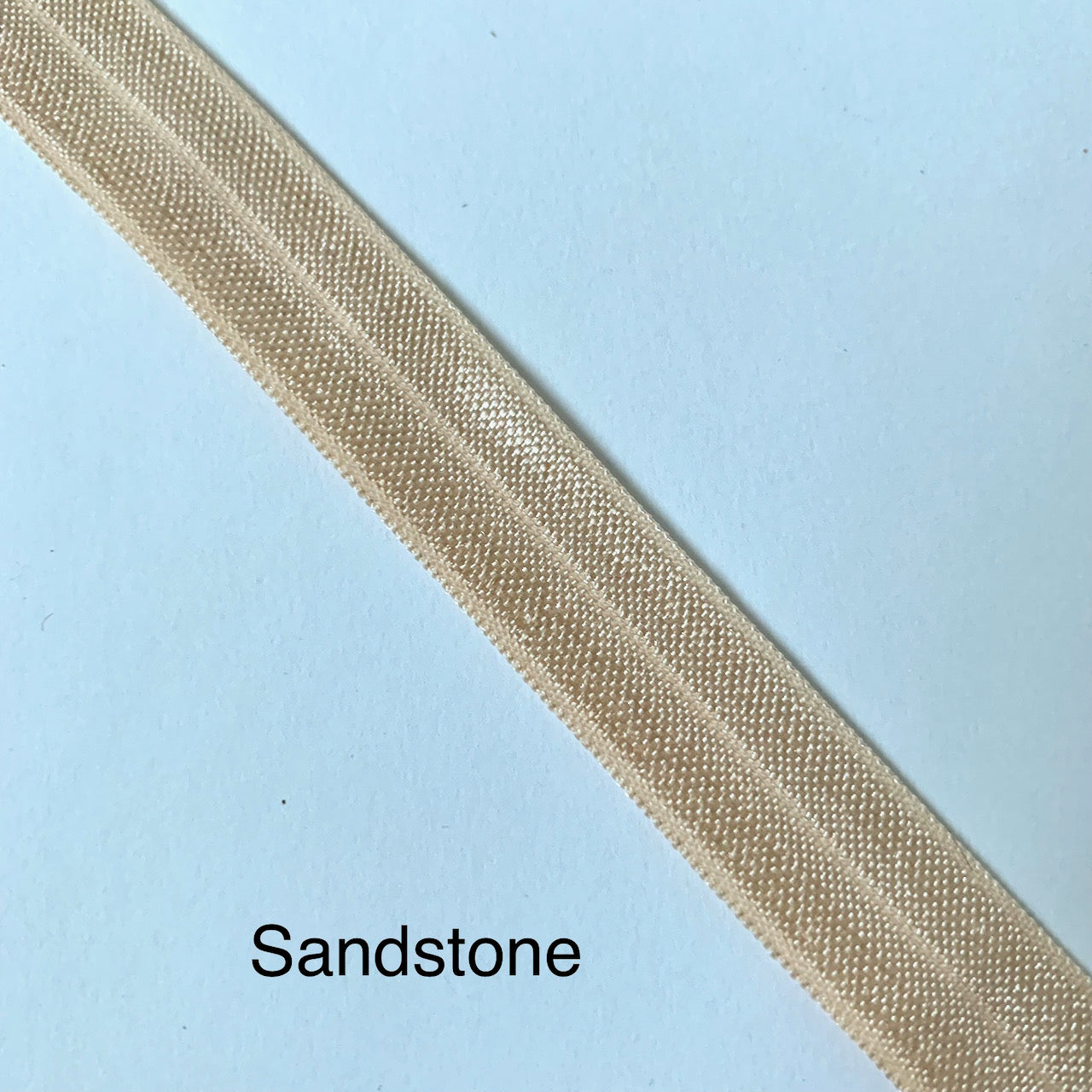 Fold Over Elastic - Plain Pearlescent (2 metre lengths)