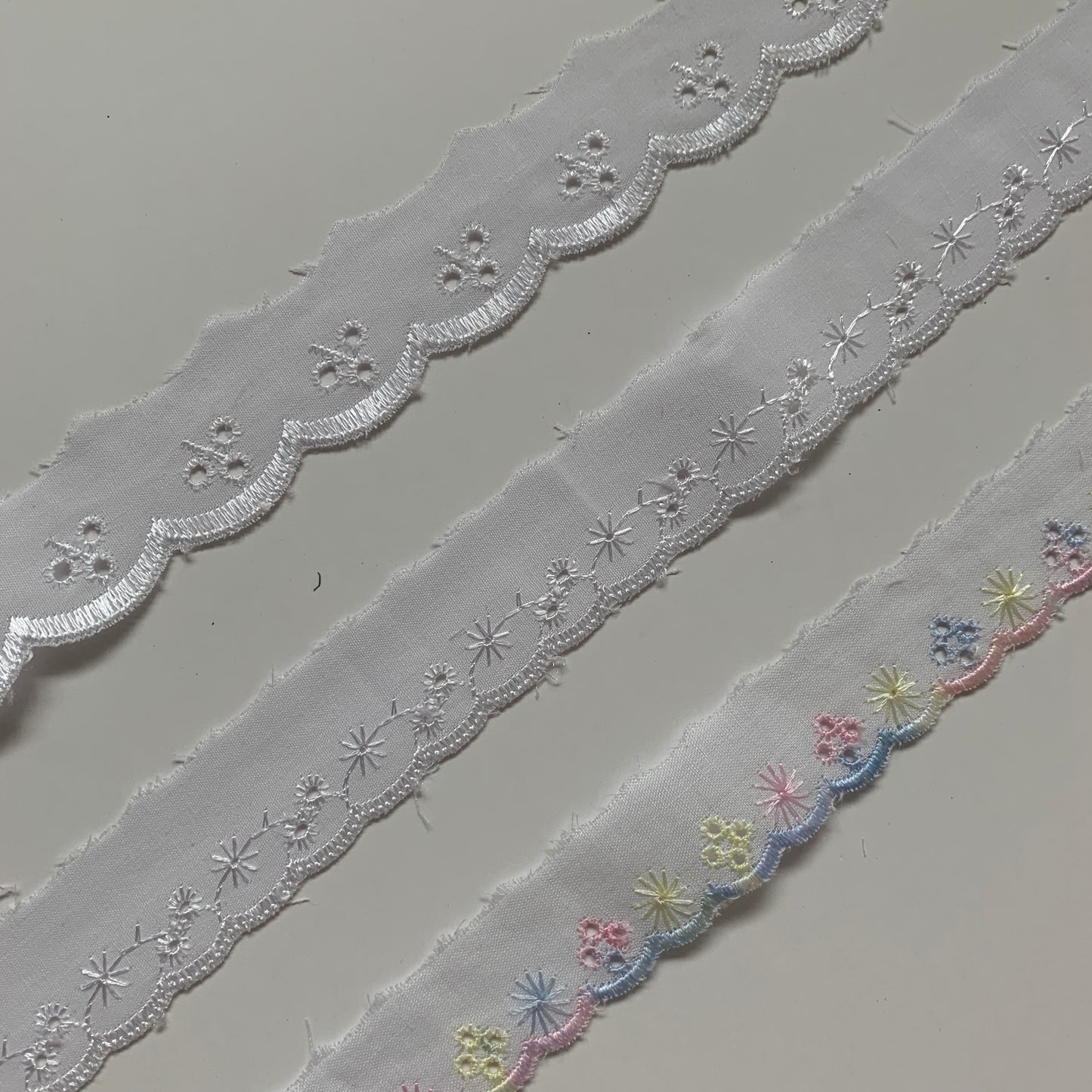 DOVECRAFT Broaderie Anglaise Lace Trim