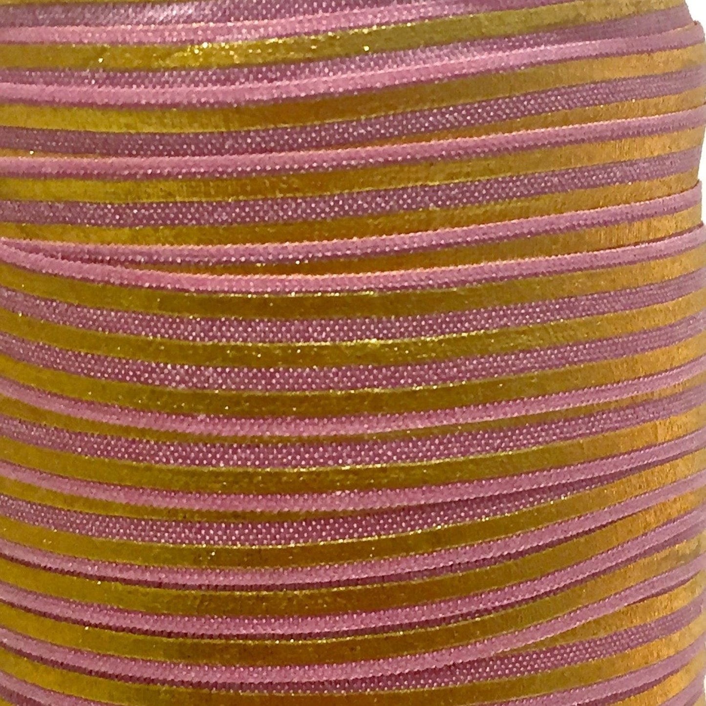 Fold Over Elastic - Metallic Stripes
