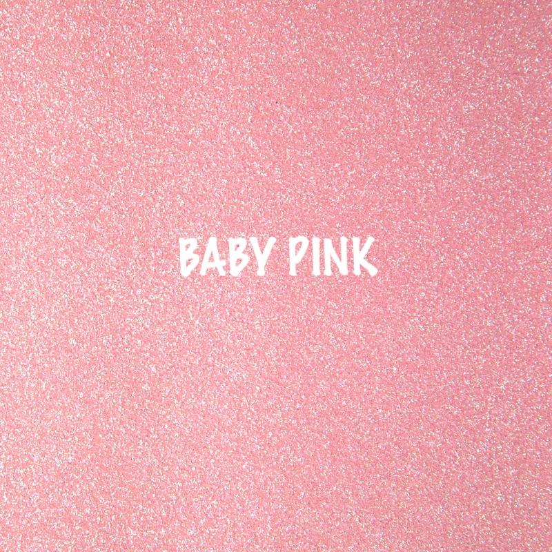 Shimmer Fine Glitter Fabric Baby Pink – Tactile Craft Supplies