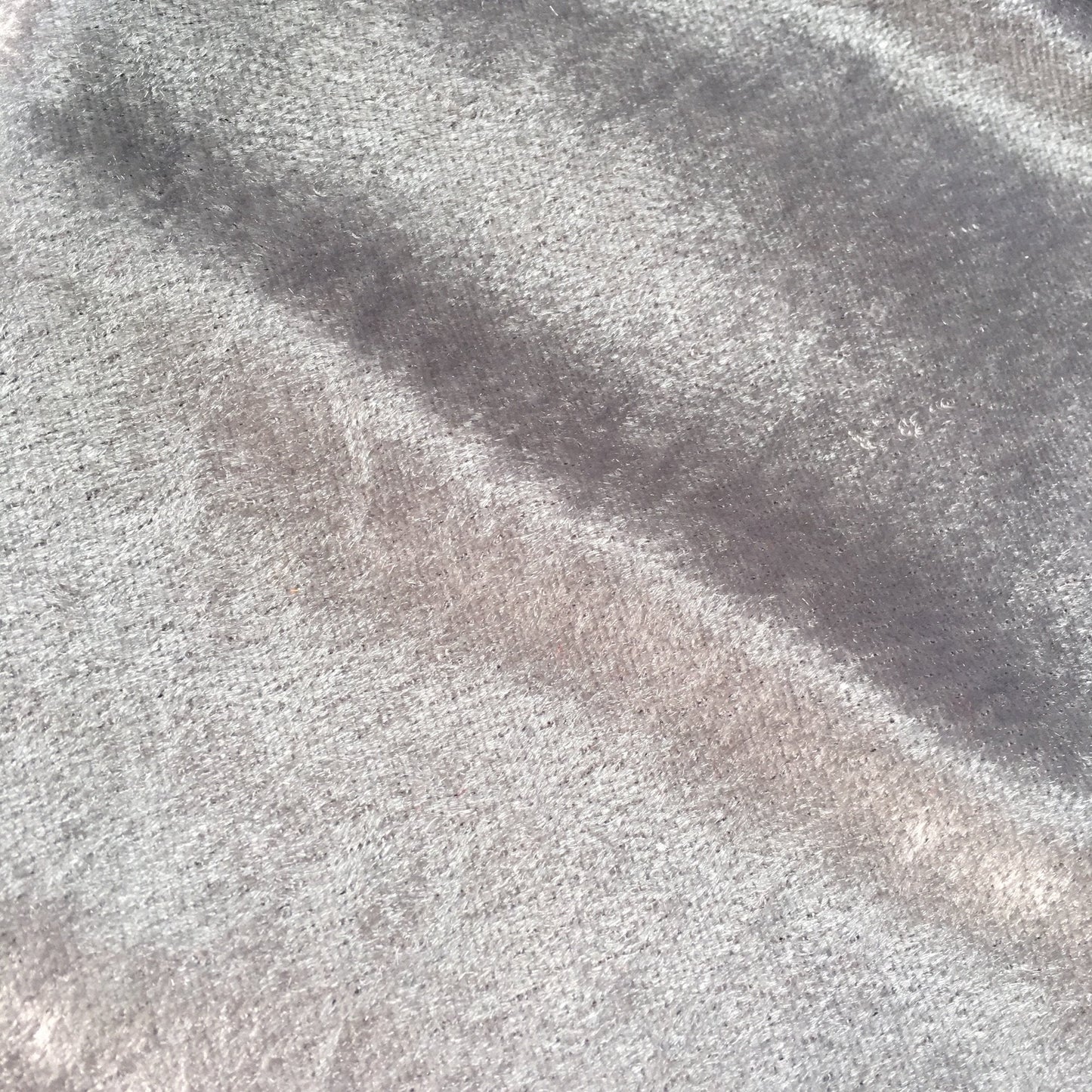 Velvet Fabric Felt Sheet - Silver
