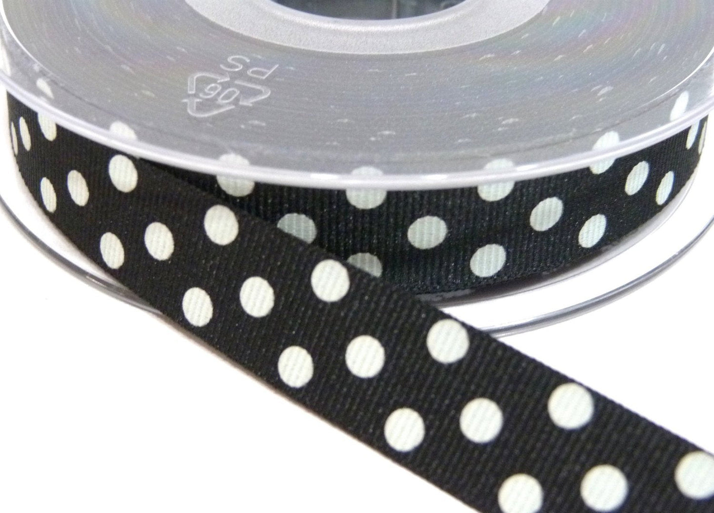 15mm wide Polka Dot Ribbon