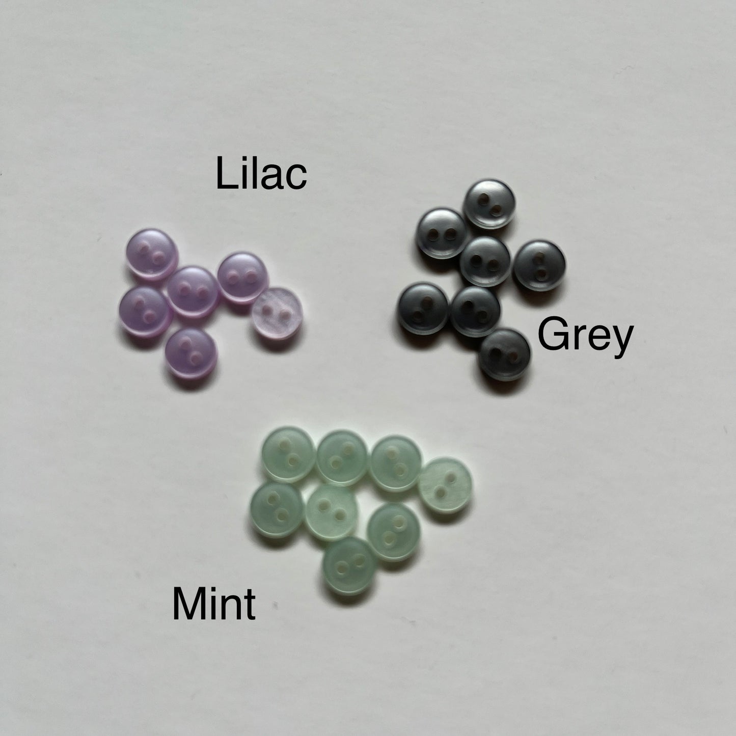 Fine Style 6mm Buttons