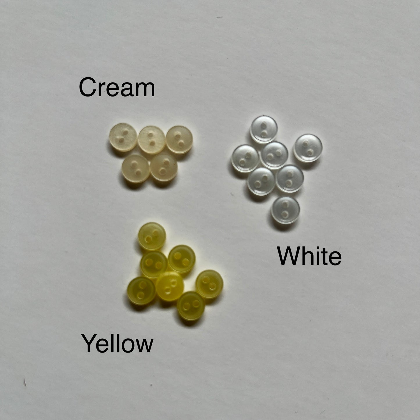 Fine Style 6mm Buttons