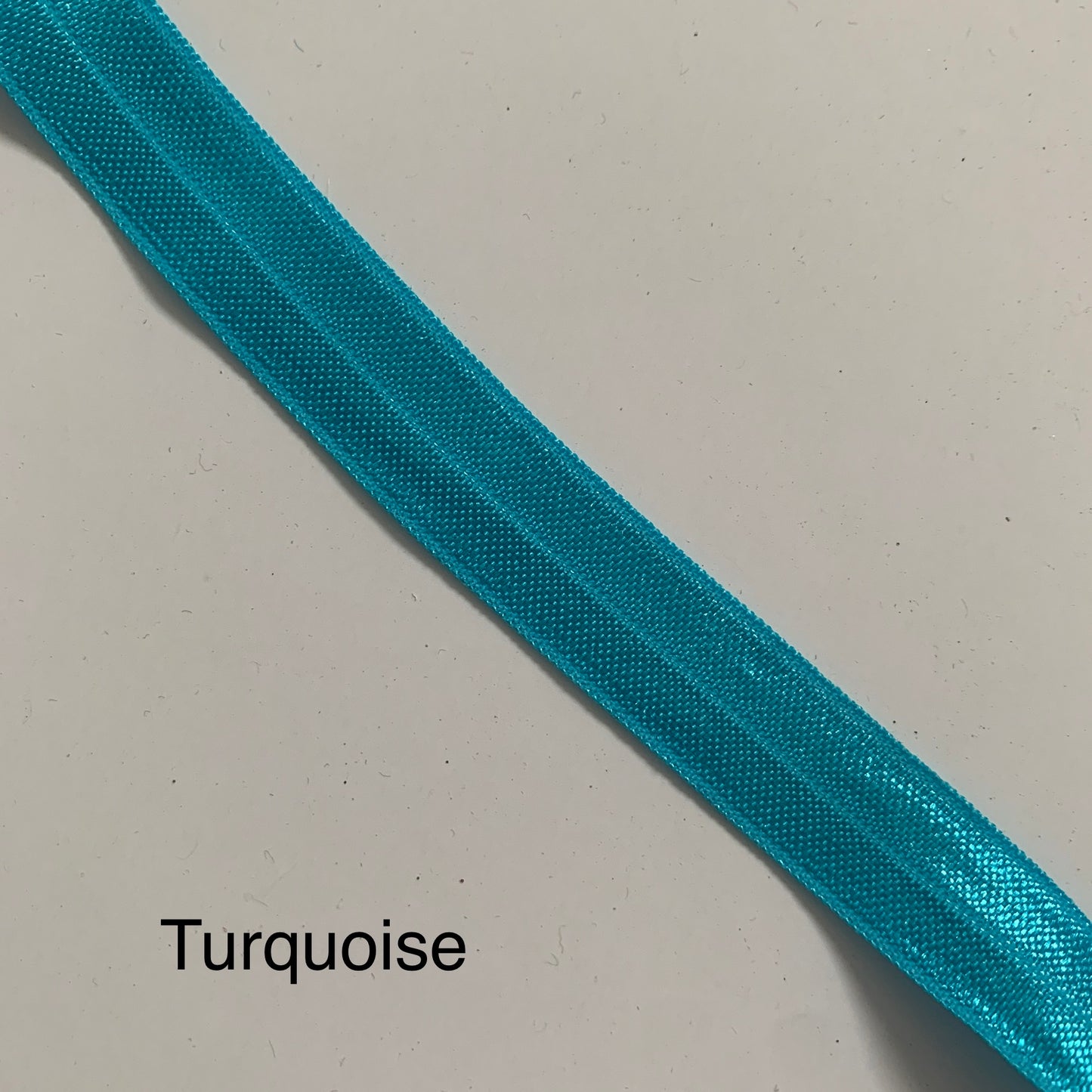 Fold Over Elastic - Plain Pearlescent (2 metre lengths)