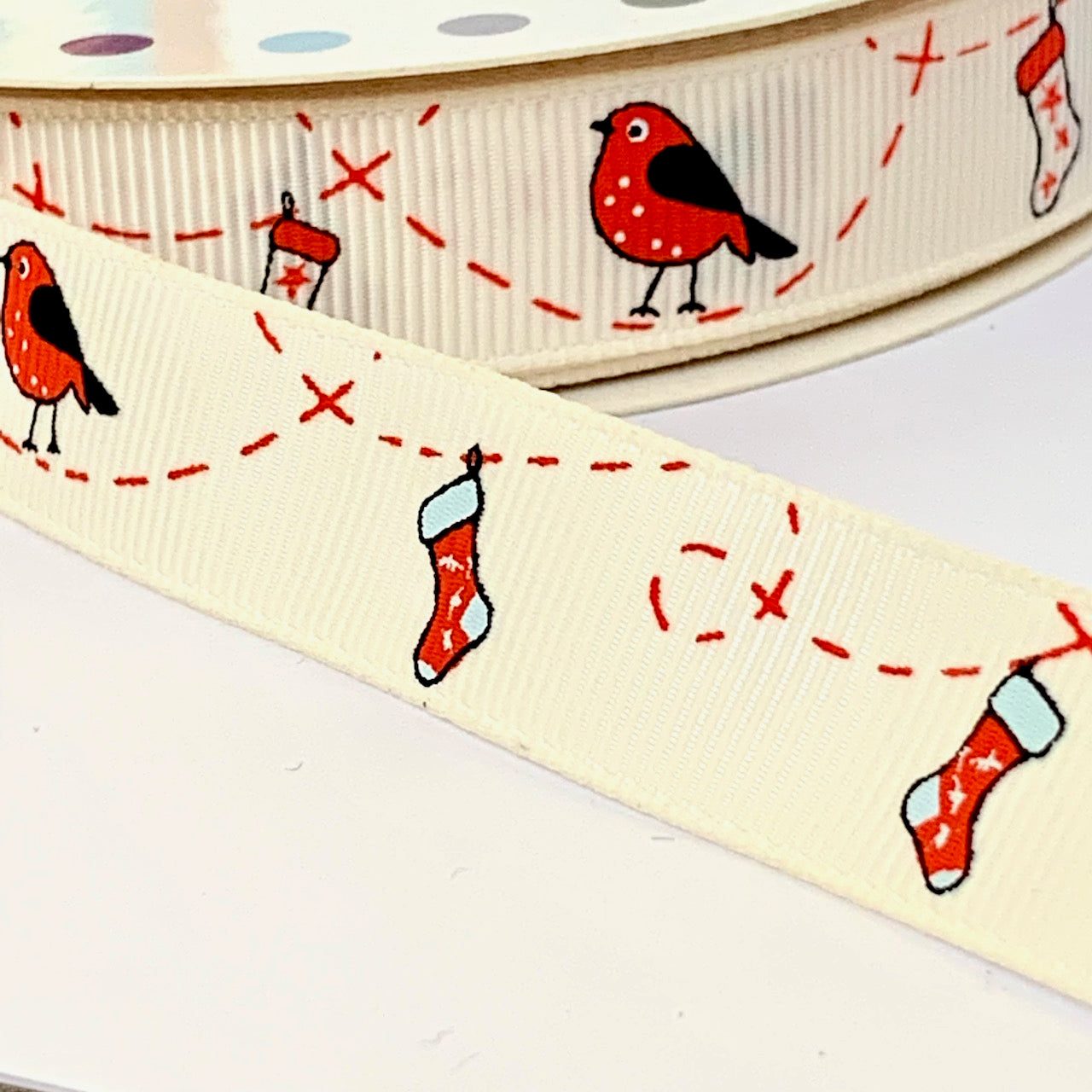 16mm Christmas Ribbon
