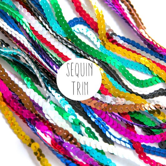 6mm wide Sequin Trim