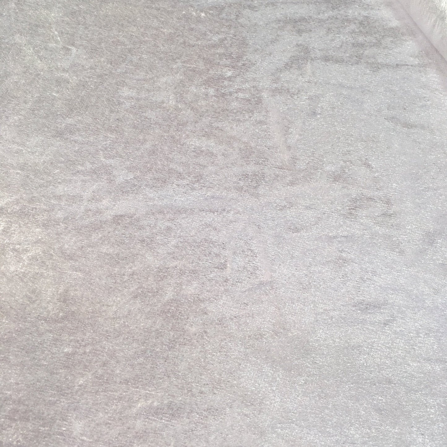Velvet Fabric Felt Sheet - White