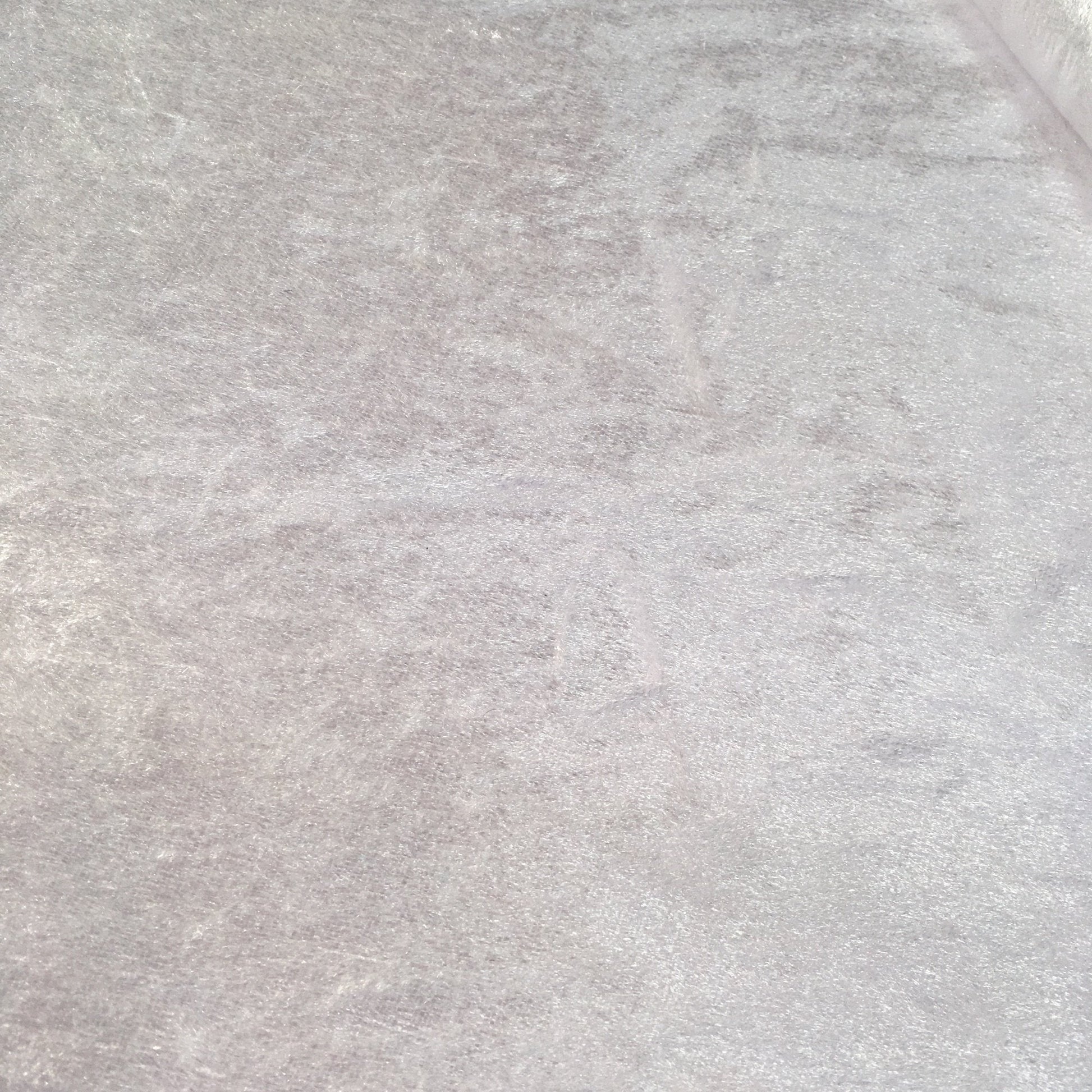 Velvet Fabric Felt Sheet - White