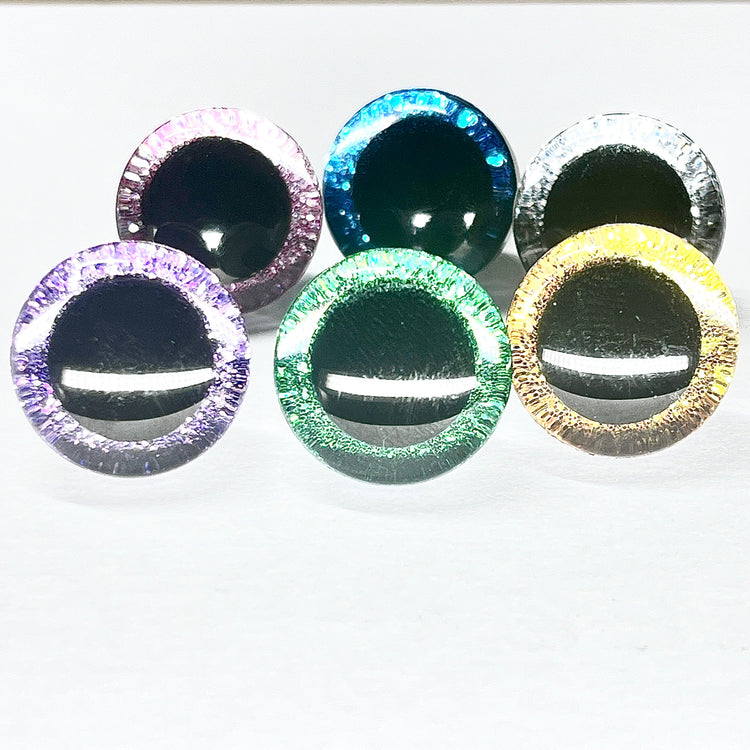 NEW Moon Glitter Safety Eyes