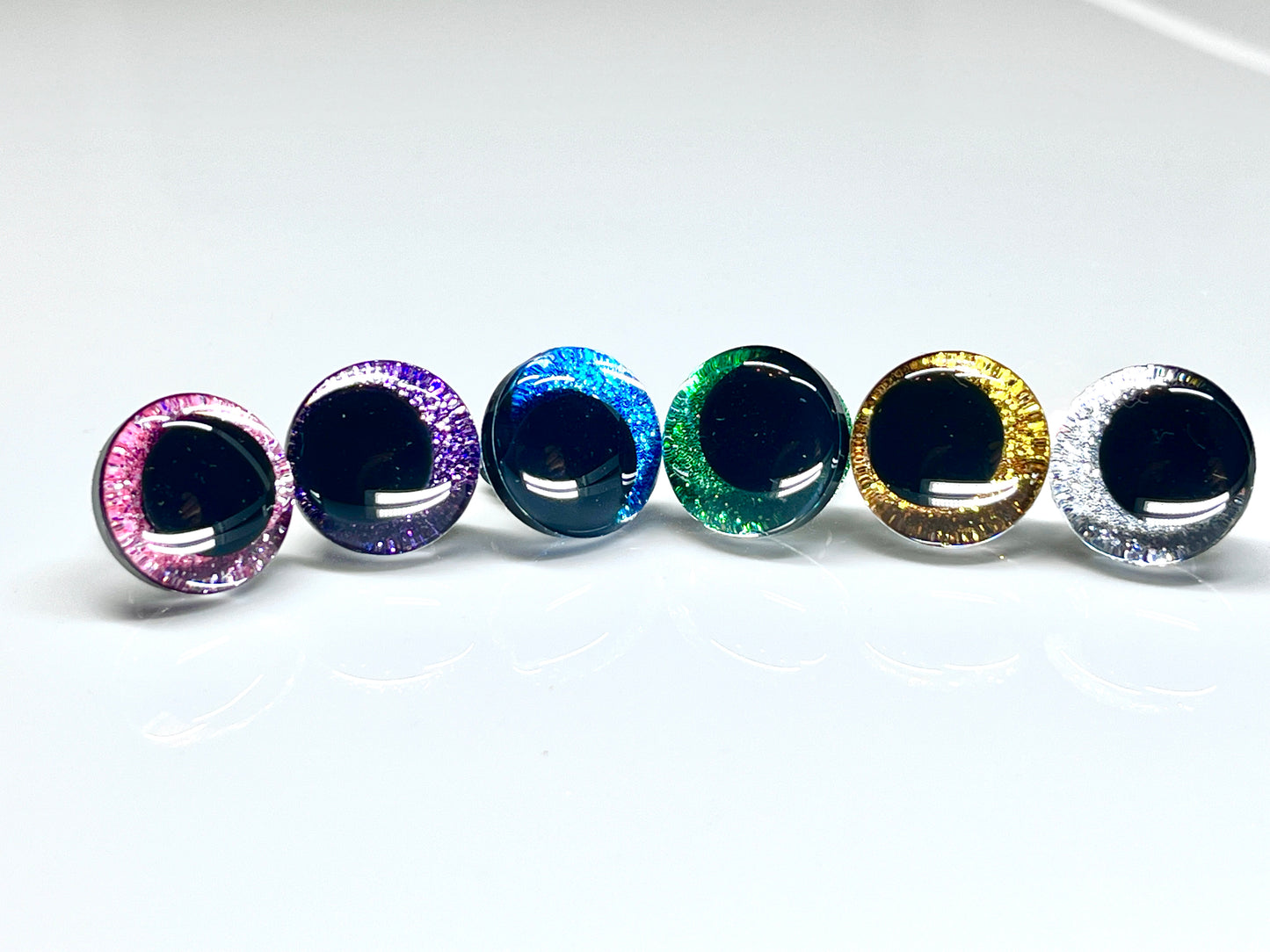 NEW Moon Glitter Safety Eyes | 14mm | EN71 & REACH Compliant