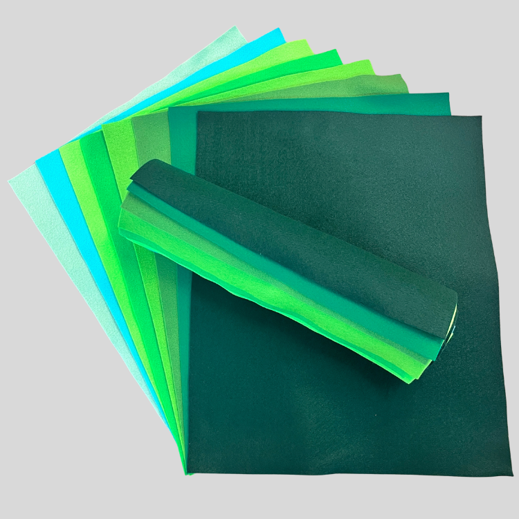 Primo Polyester Felt - 8 Sheet Colour Collections  EN71, REACH & Annex II Compliant