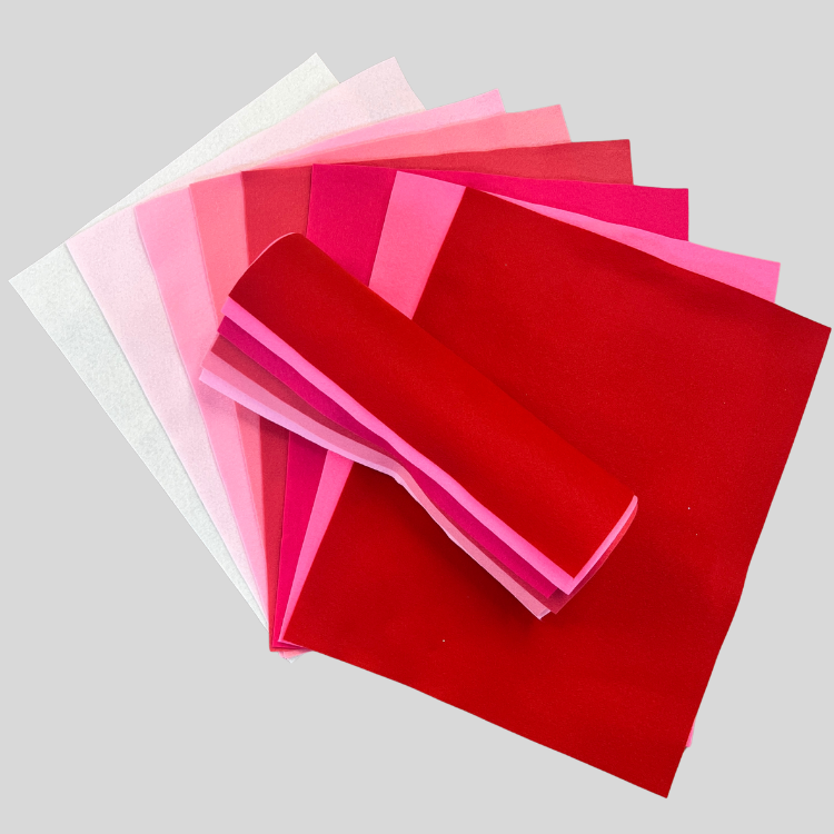 Primo Polyester Felt - 8 Sheet Colour Collections  EN71, REACH & Annex II Compliant