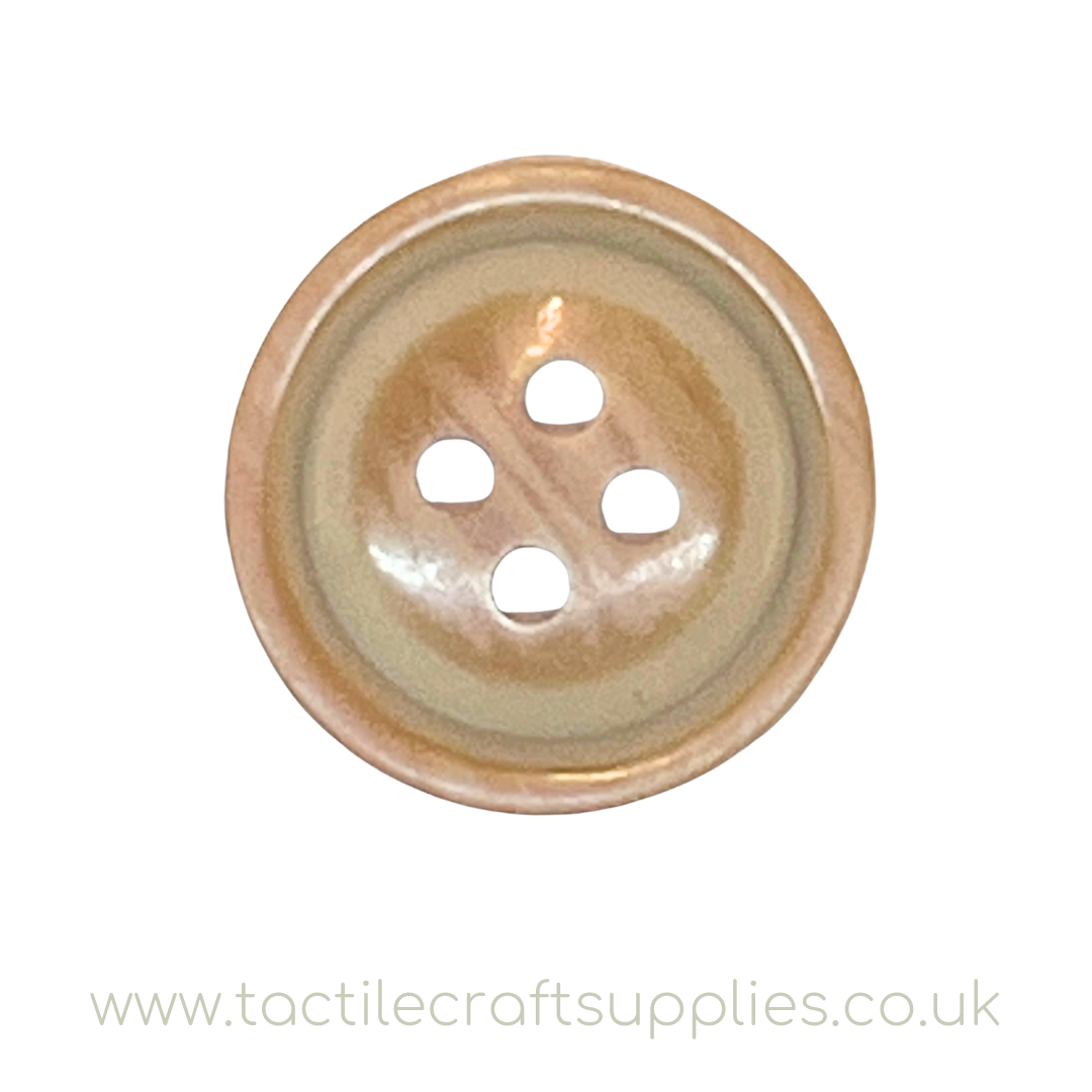 4 Hole Coloured Buttons | EN71, REACH & Annex II Compliant