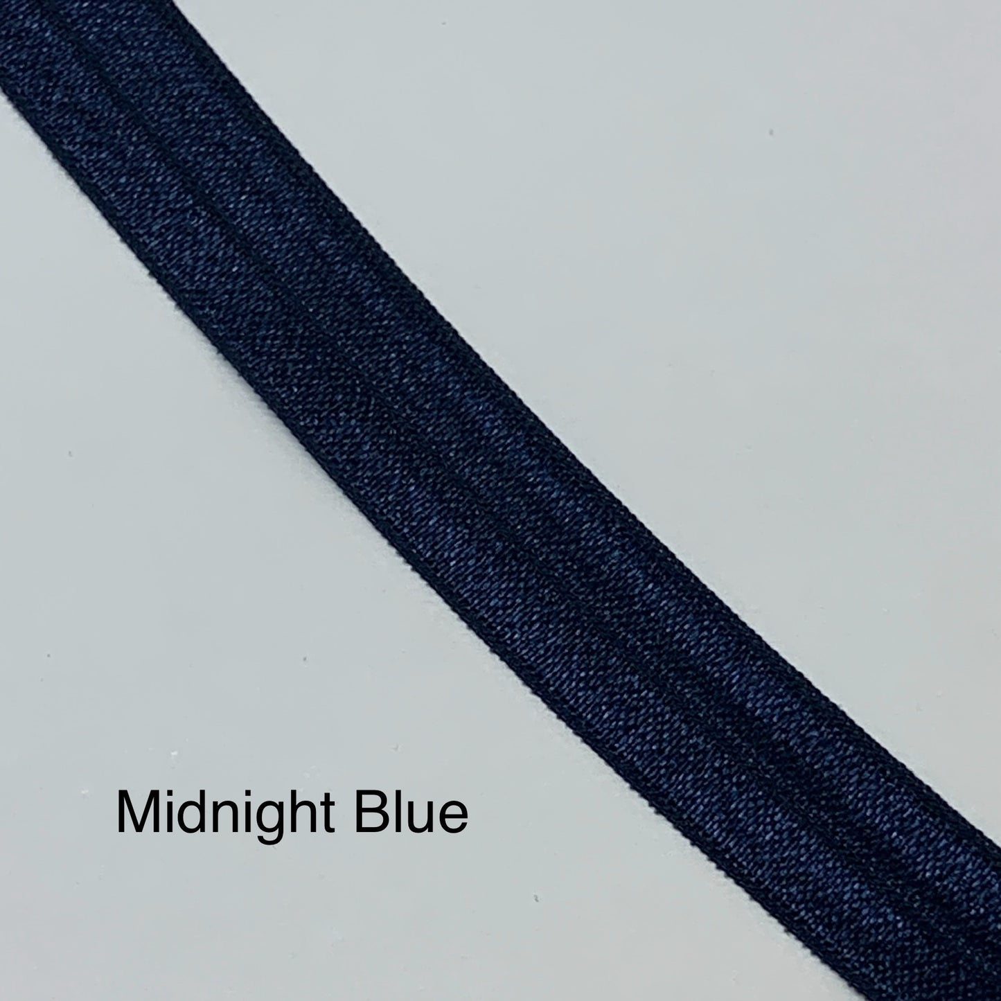 Fold Over Elastic - Plain Pearlescent (2 metre lengths)